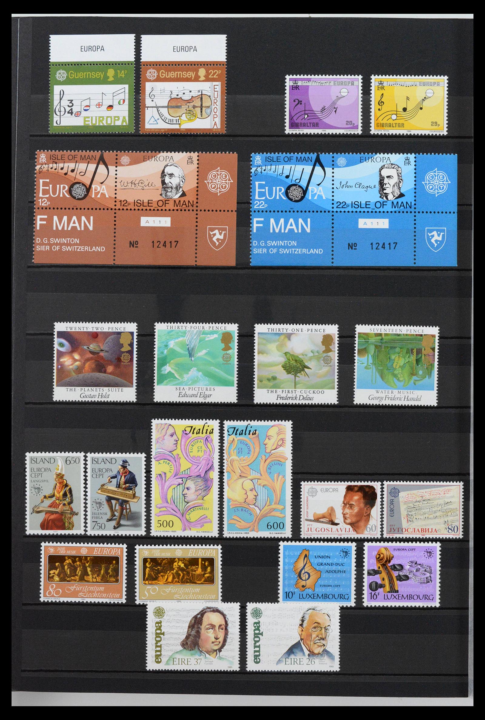 38906 0356 - Stamp collection 38906 Europa CEPT 1963-2014.