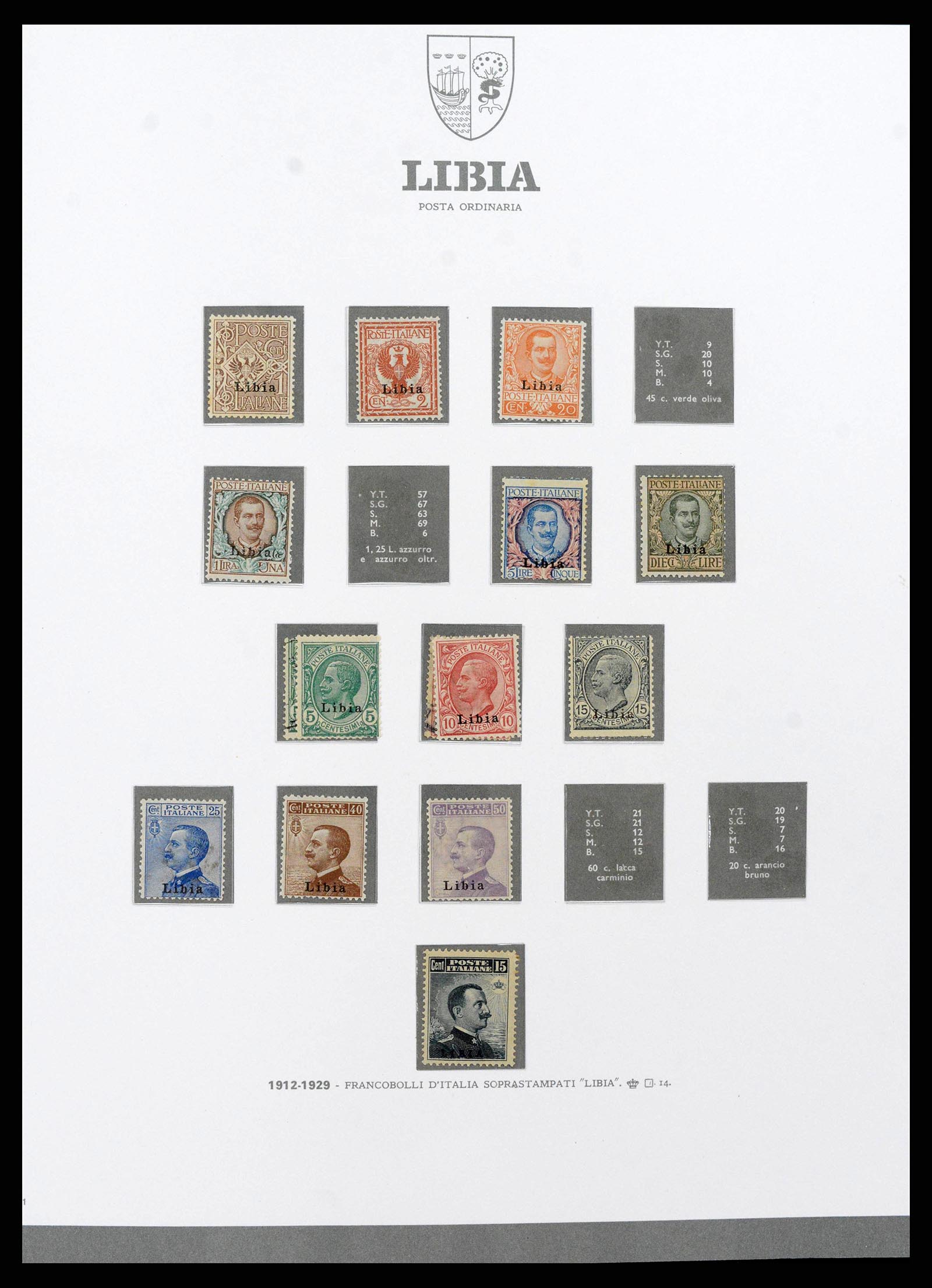 38920 0001 - Stamp collection 38920 Italian colonies supercollection 1903-1941.