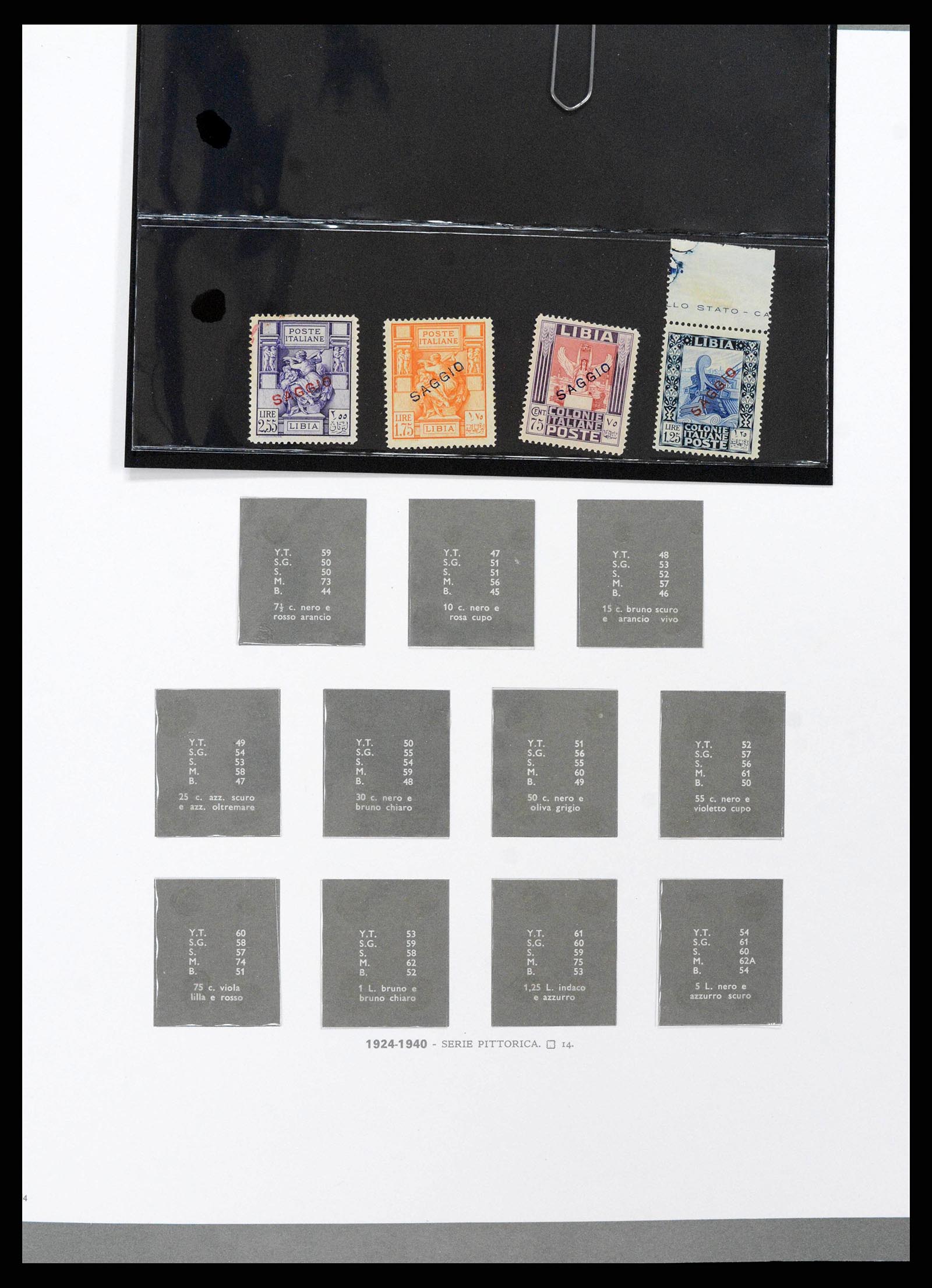38920 0005 - Stamp collection 38920 Italian colonies supercollection 1903-1941.