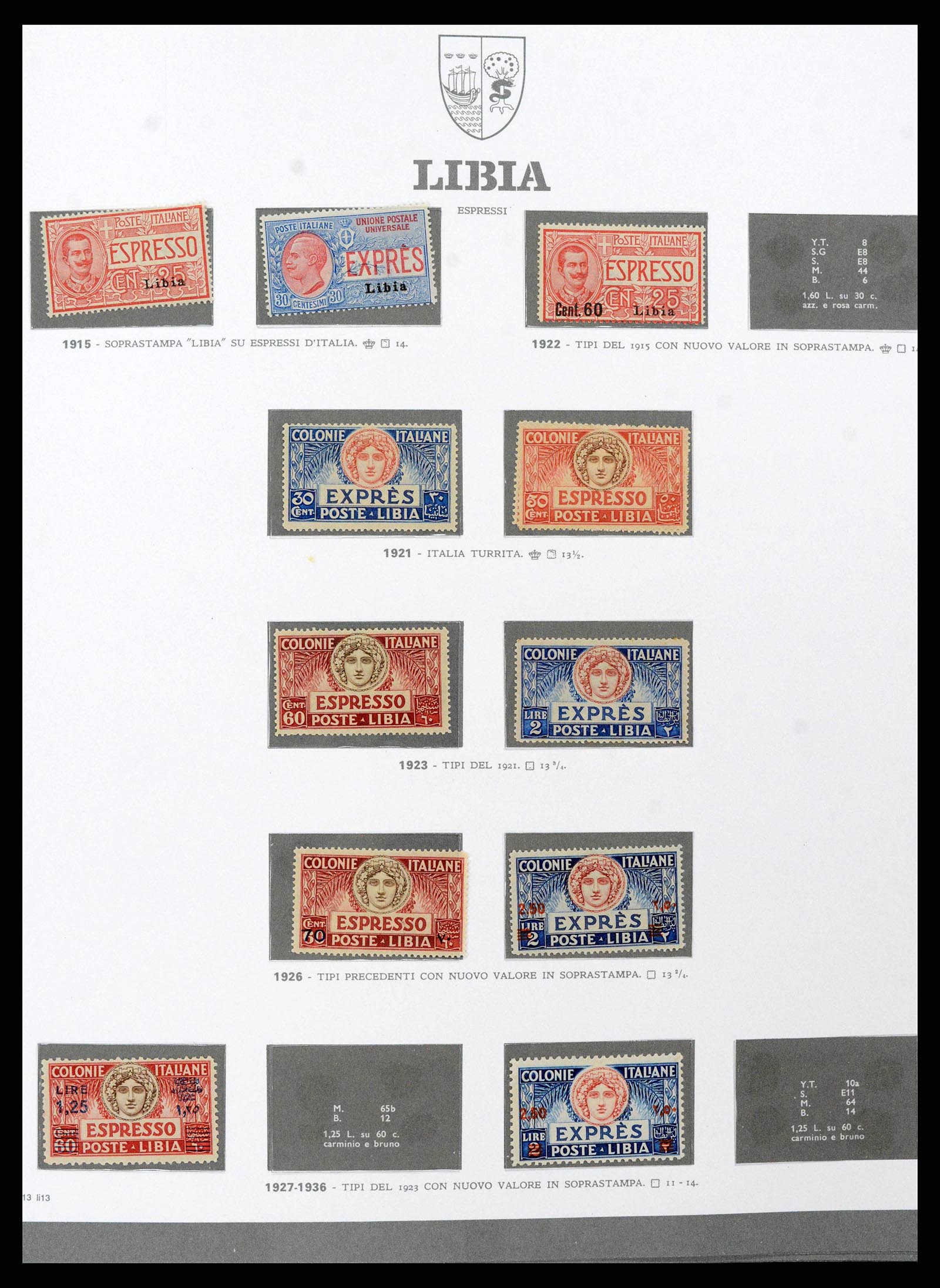 38920 0014 - Stamp collection 38920 Italian colonies supercollection 1903-1941.