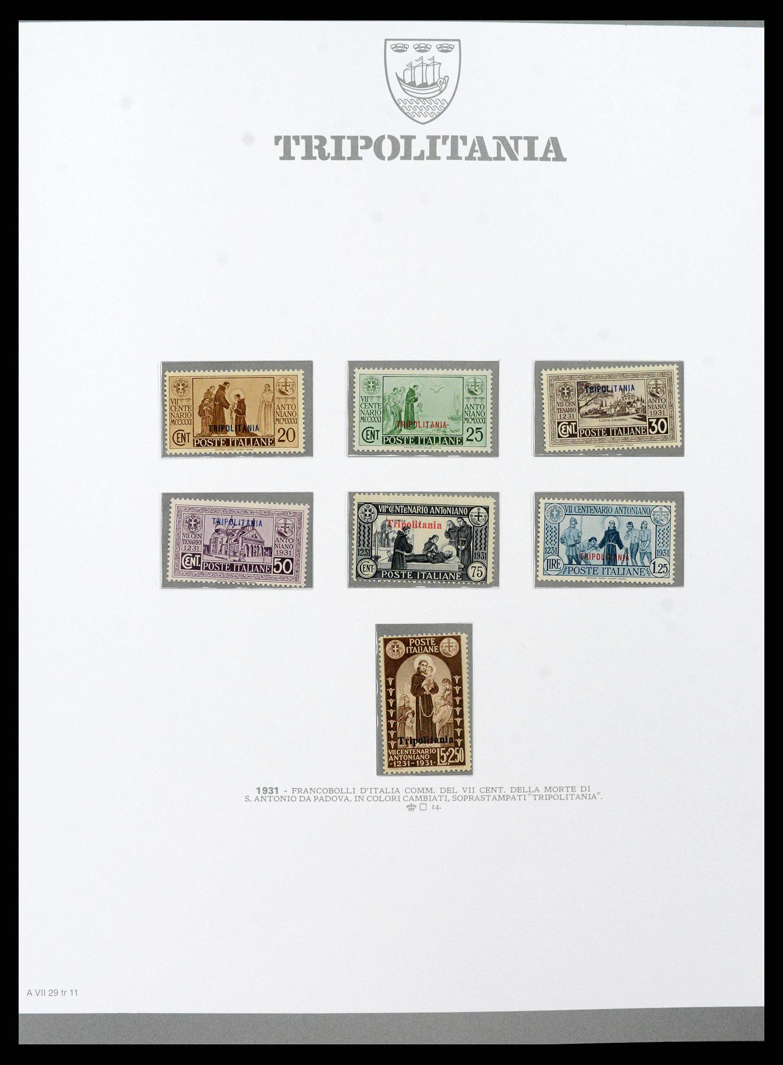 38920 0030 - Stamp collection 38920 Italian colonies supercollection 1903-1941.