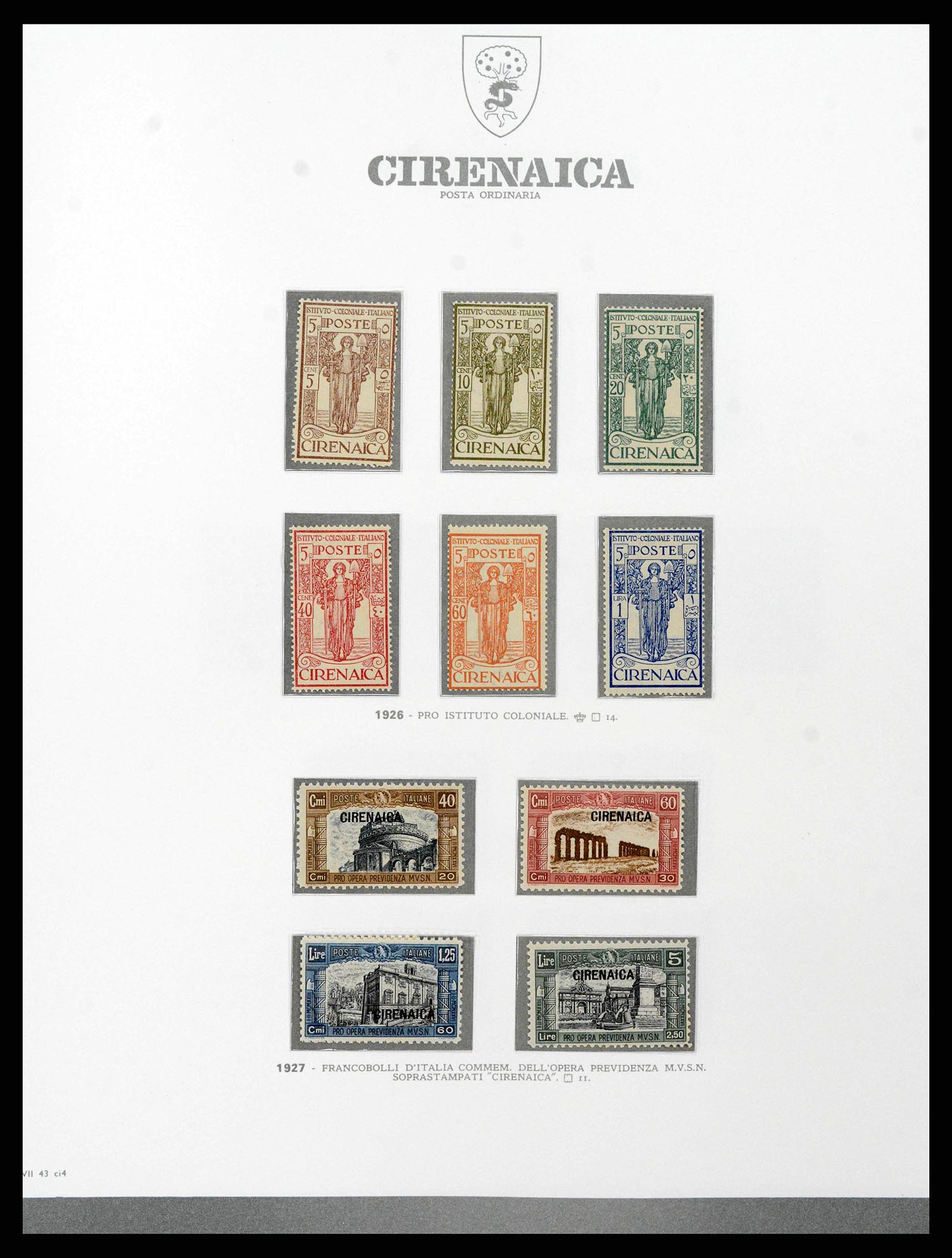 38920 0047 - Stamp collection 38920 Italian colonies supercollection 1903-1941.