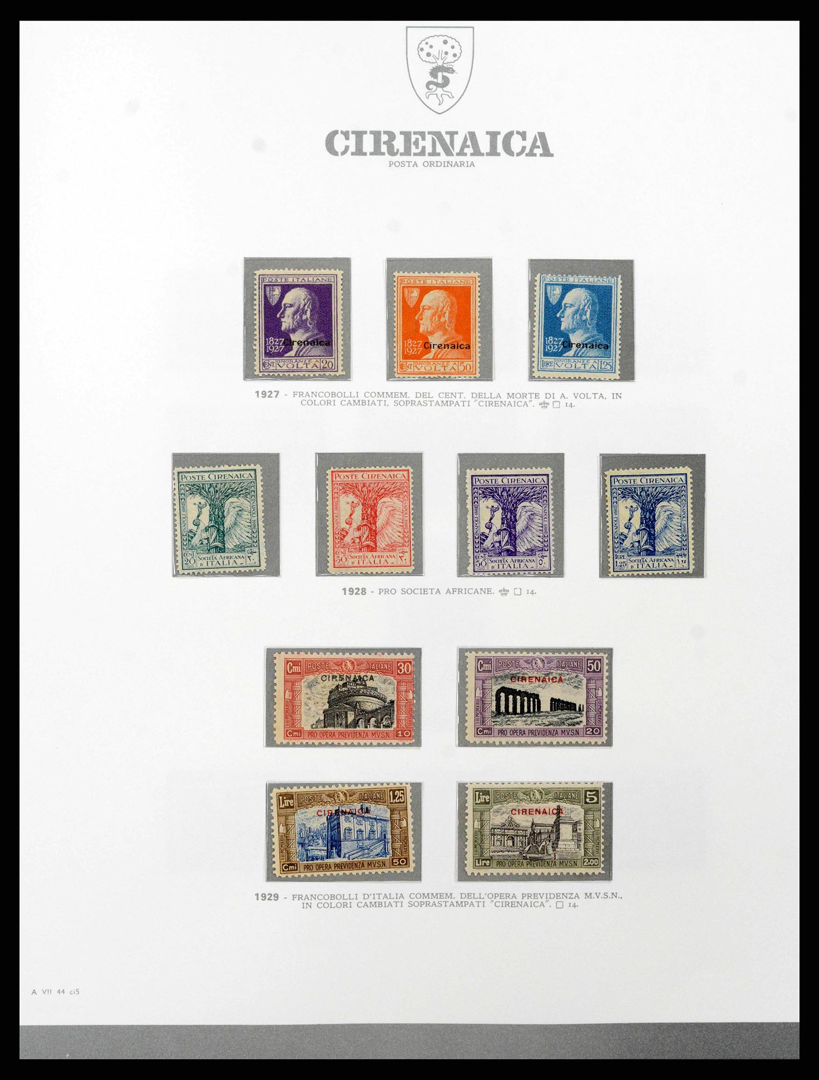 38920 0048 - Stamp collection 38920 Italian colonies supercollection 1903-1941.