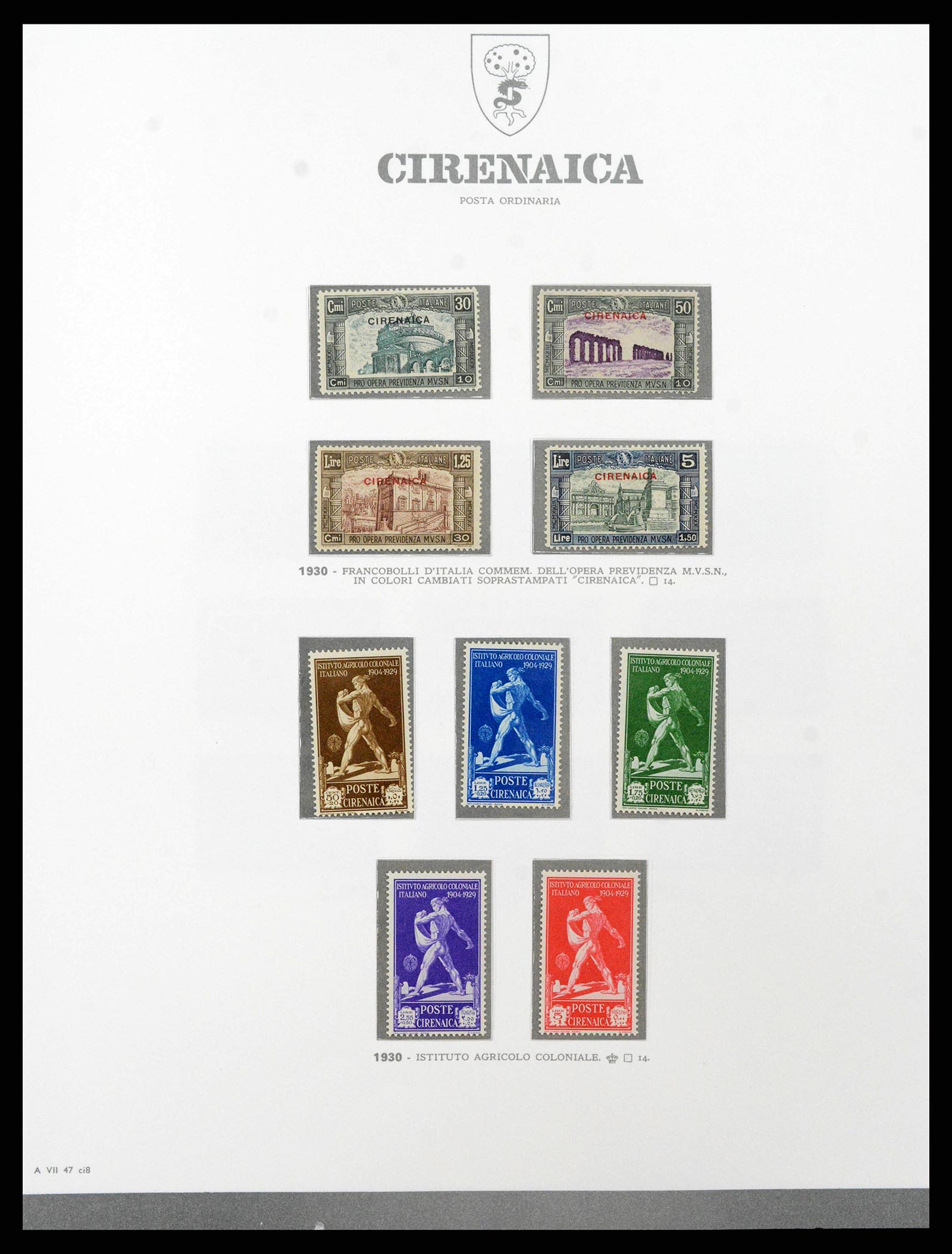 38920 0051 - Stamp collection 38920 Italian colonies supercollection 1903-1941.