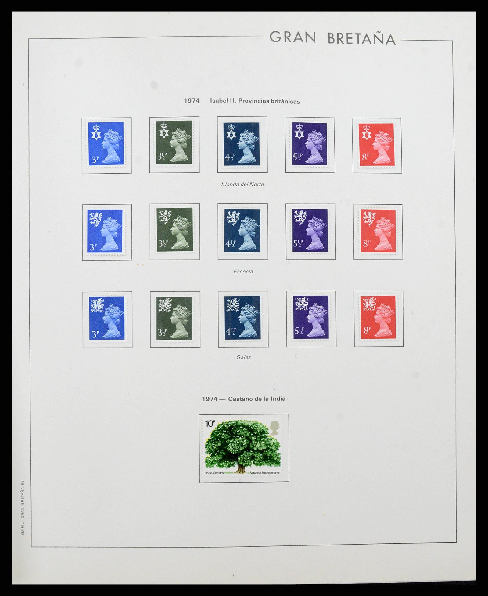 38924 0059 - Postzegelverzameling 38924 Engeland 1840-2000.