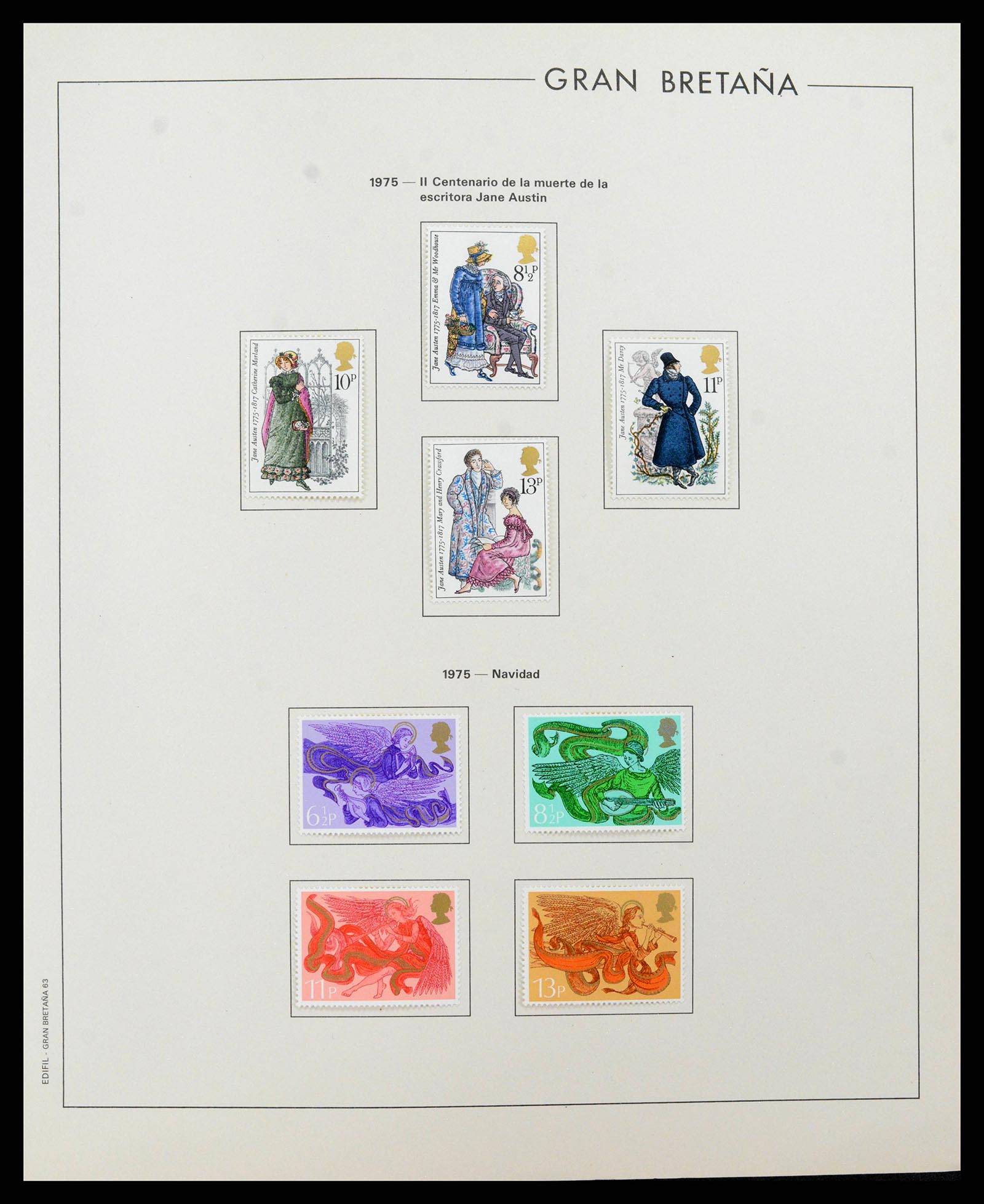 38924 0064 - Postzegelverzameling 38924 Engeland 1840-2000.