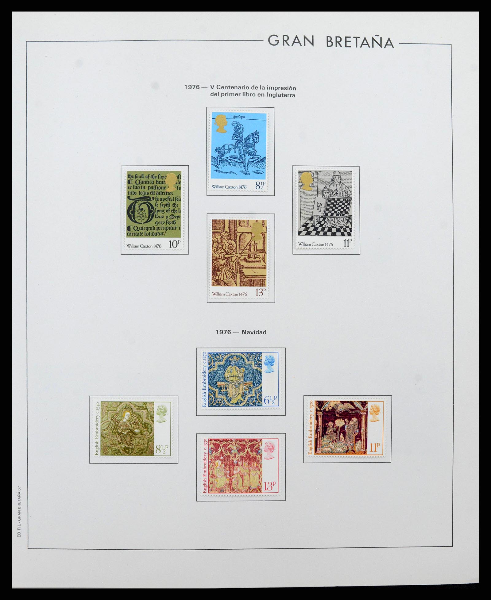 38924 0068 - Postzegelverzameling 38924 Engeland 1840-2000.