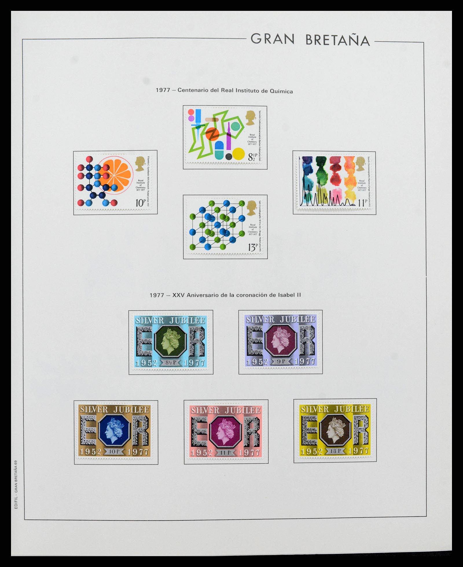 38924 0070 - Postzegelverzameling 38924 Engeland 1840-2000.