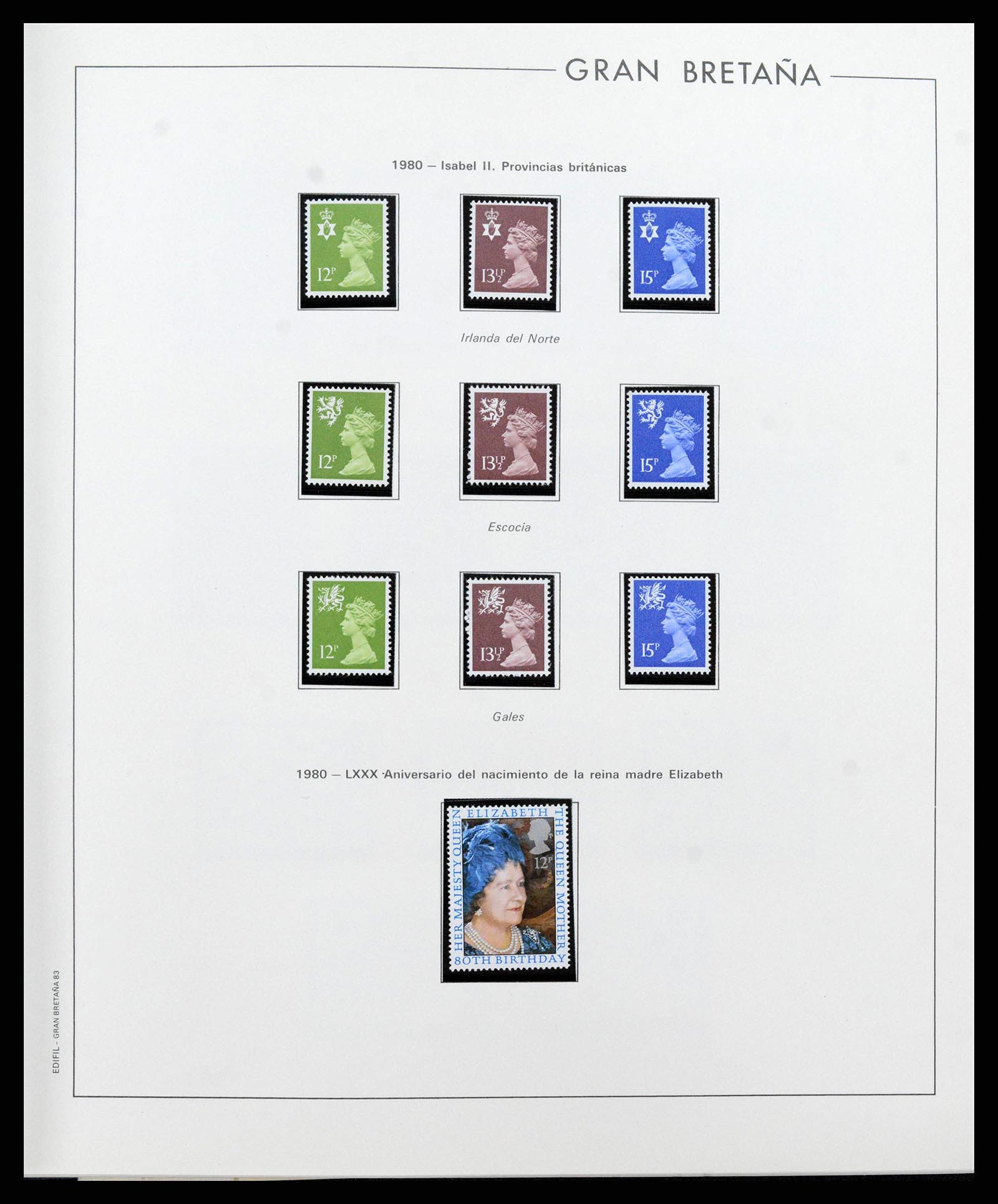 38924 0083 - Stamp collection 38924 Great Britain 1840-2000.