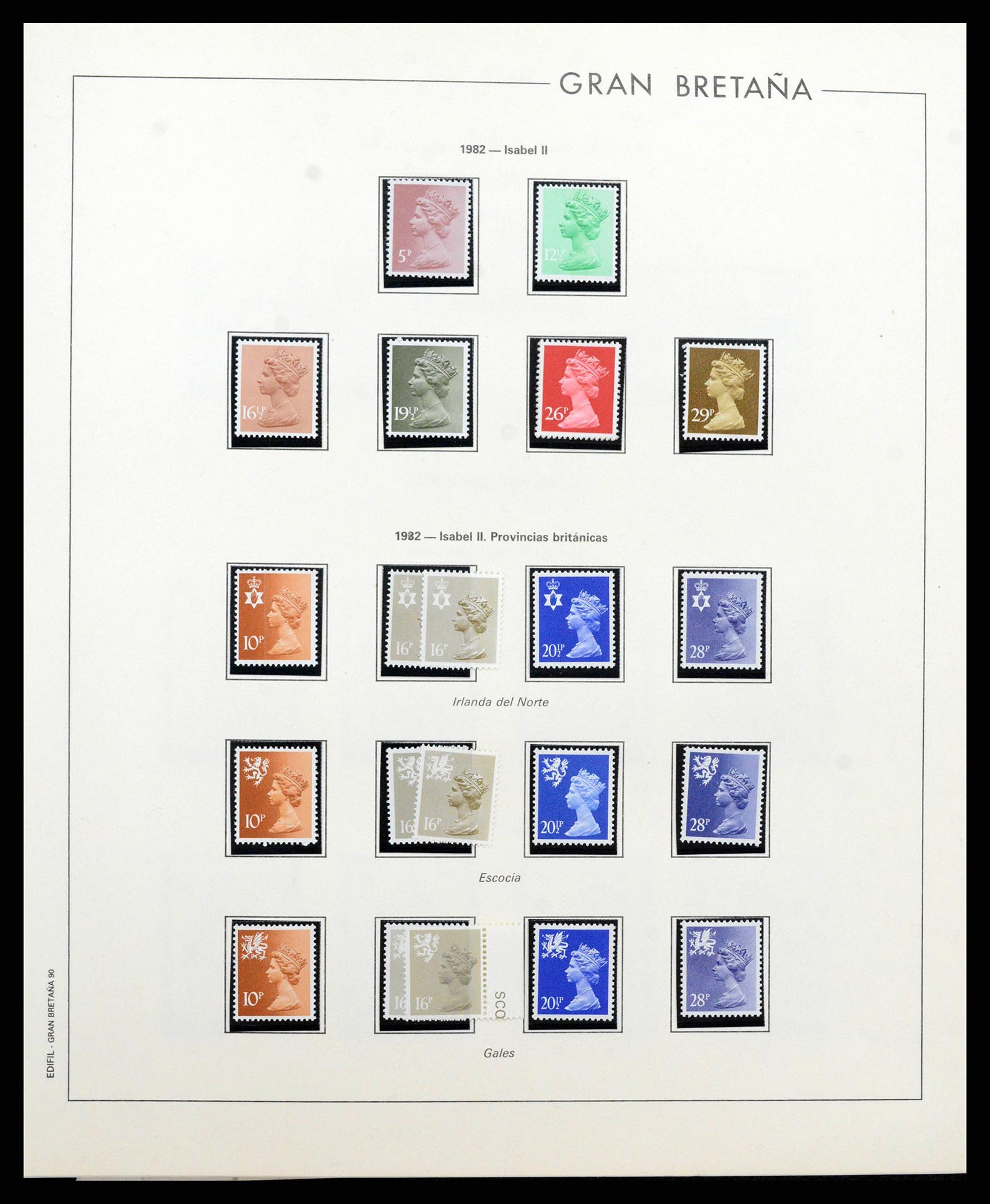 38924 0090 - Stamp collection 38924 Great Britain 1840-2000.