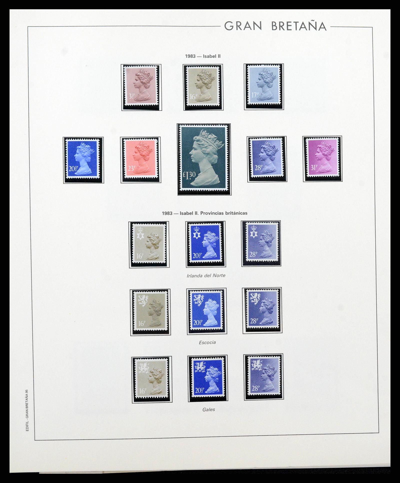 38924 0095 - Stamp collection 38924 Great Britain 1840-2000.