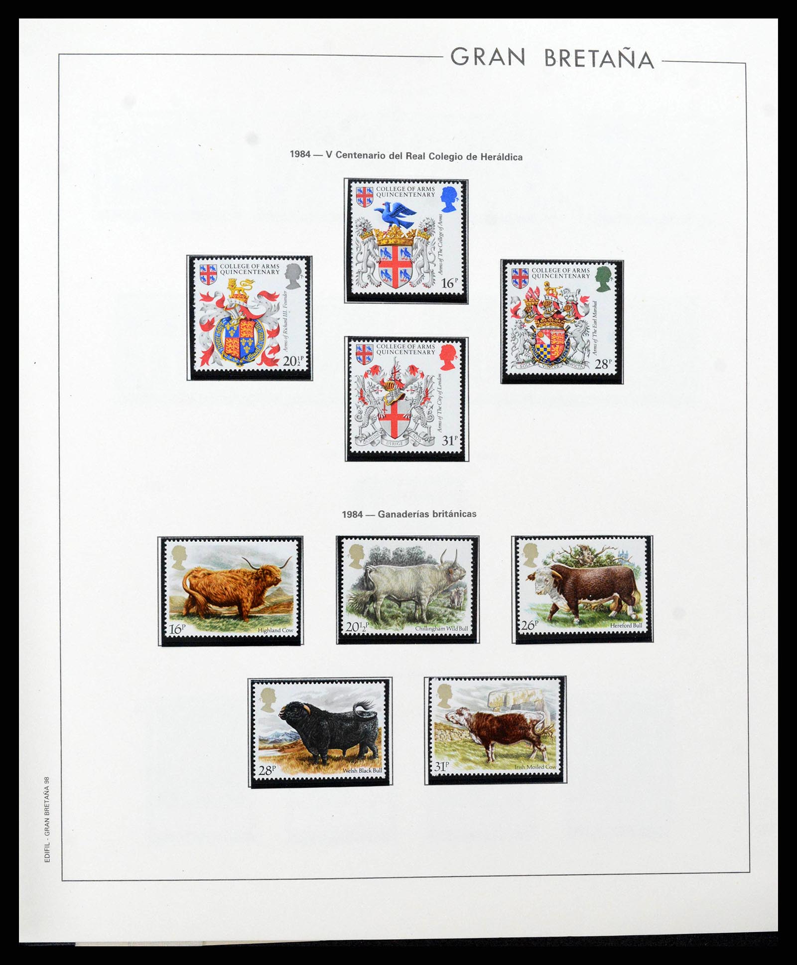 38924 0098 - Stamp collection 38924 Great Britain 1840-2000.