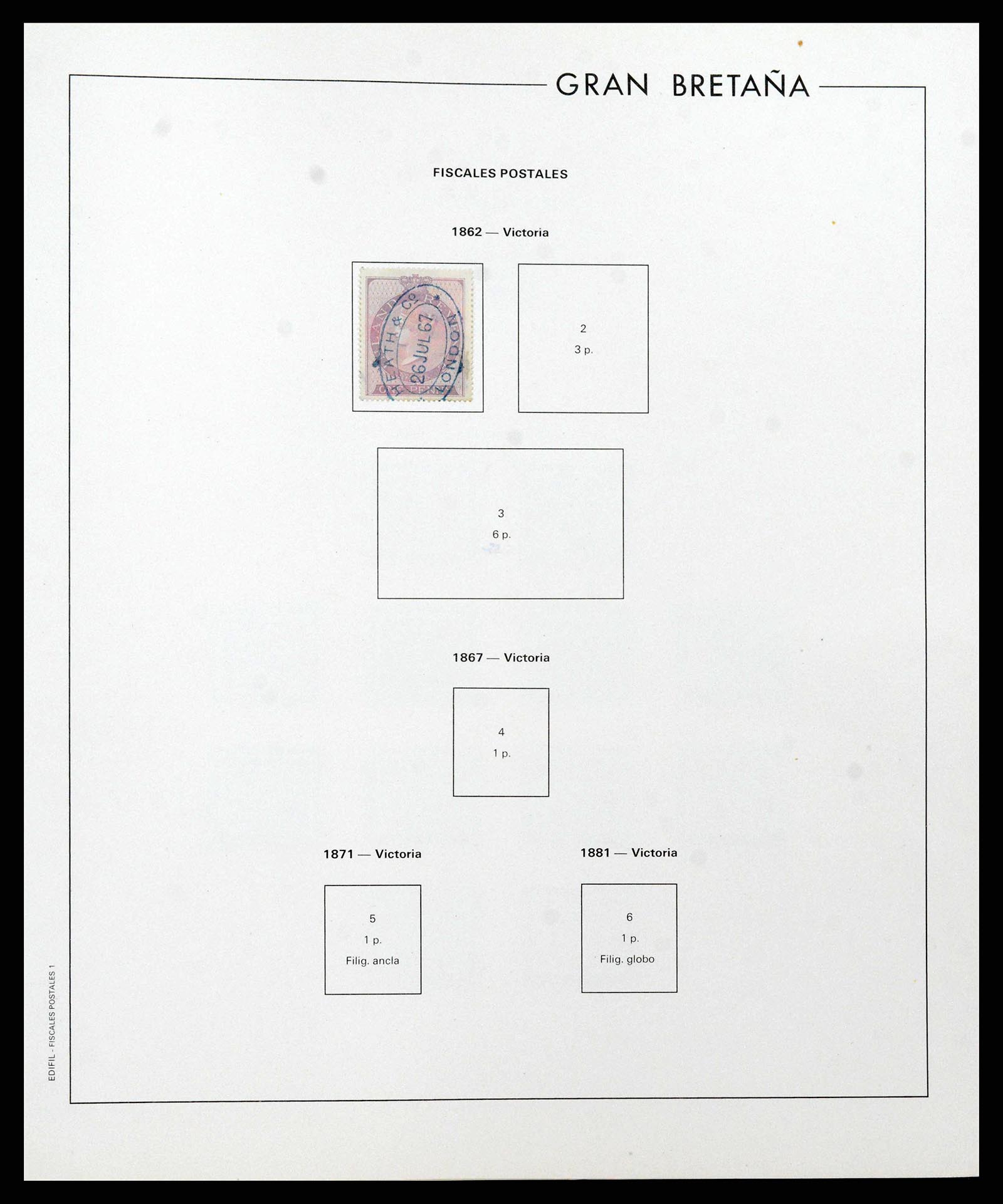 38924 0258 - Stamp collection 38924 Great Britain 1840-2000.