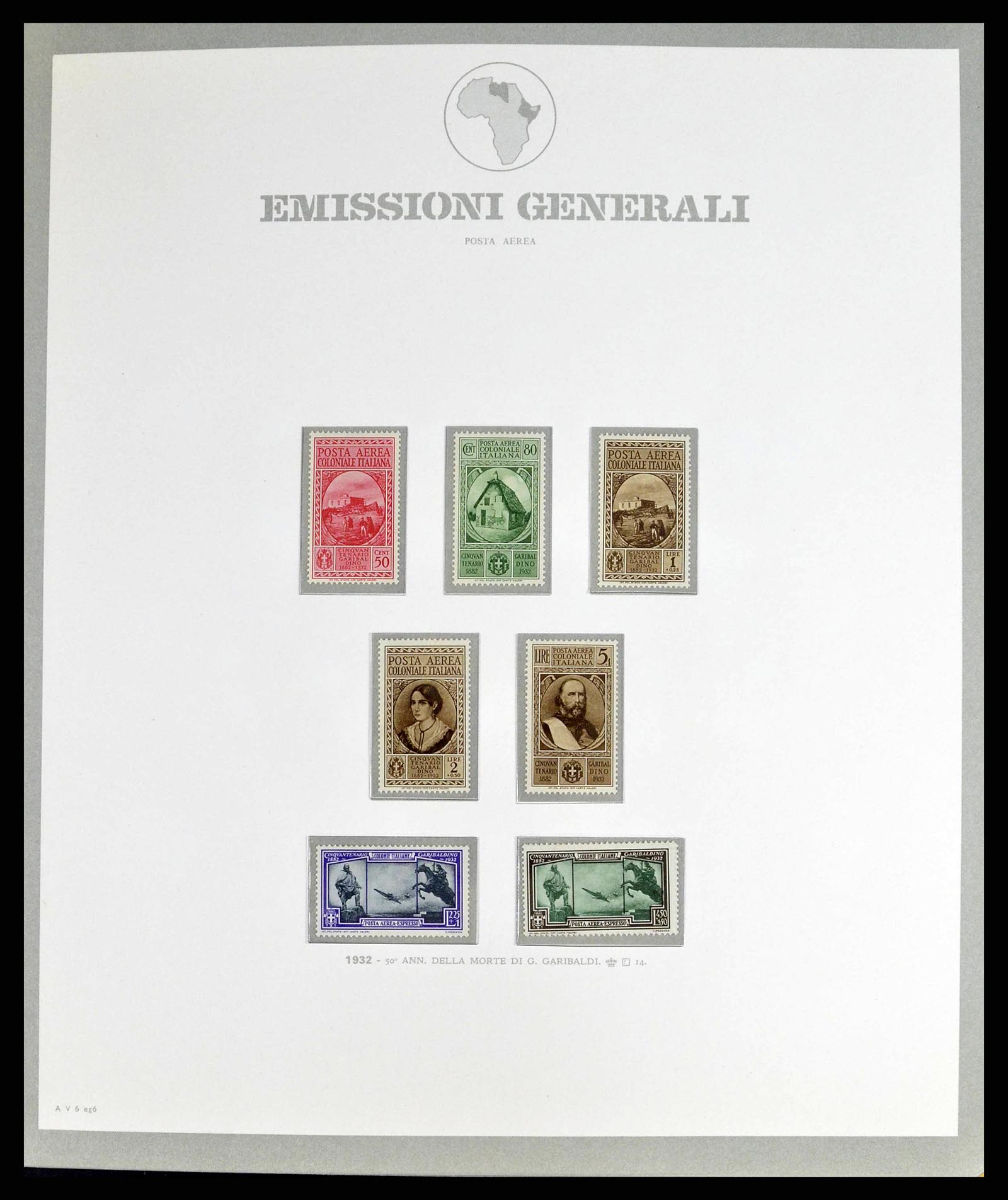 38925 0006 - Stamp collection 38925 Italian colonies supercollection 1903-1941.