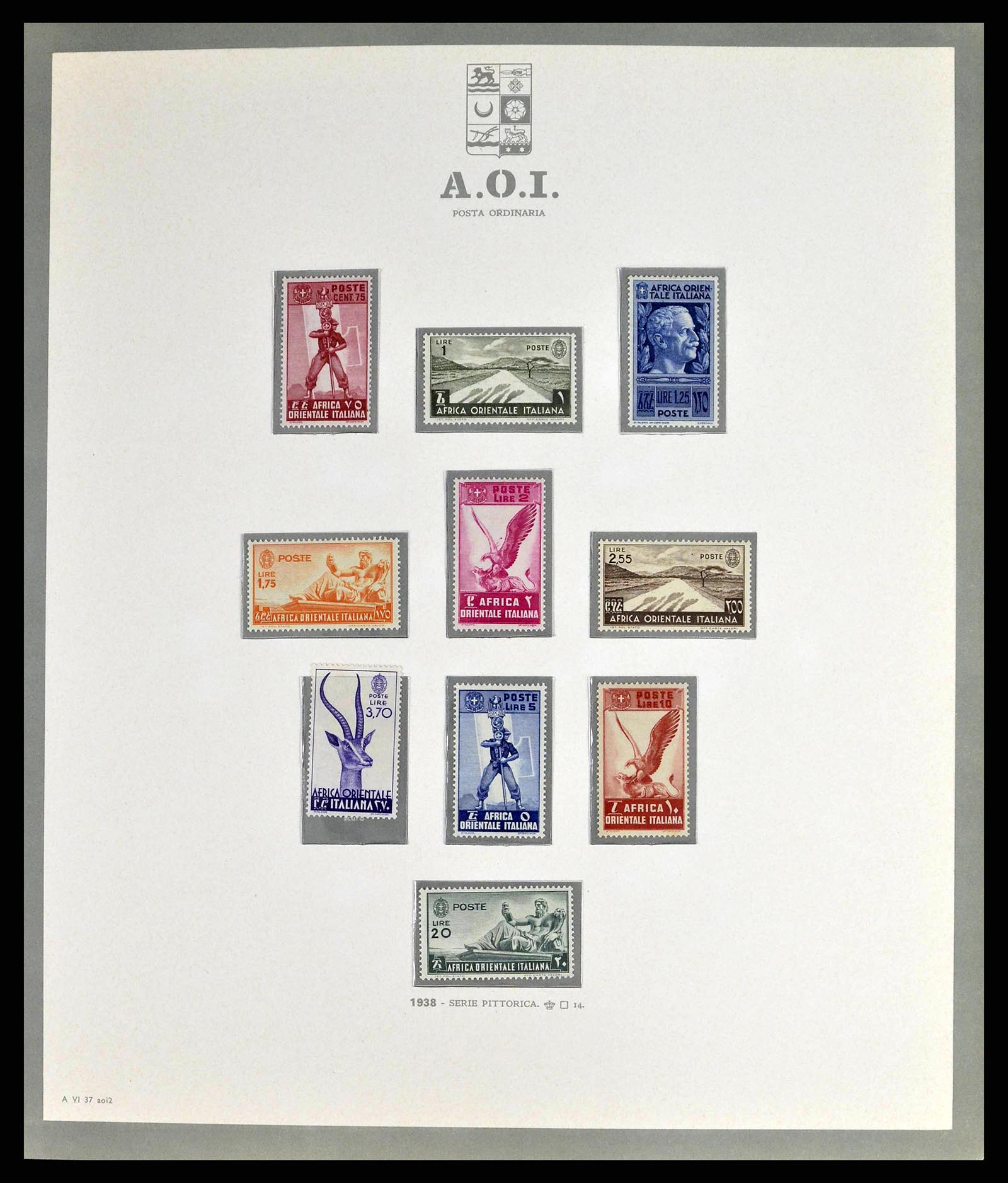 38925 0013 - Stamp collection 38925 Italian colonies supercollection 1903-1941.