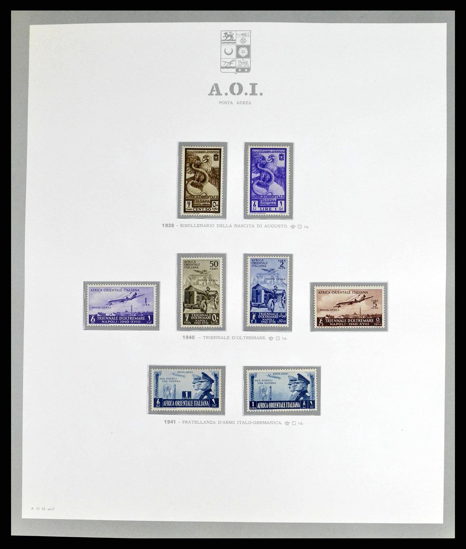 38925 0018 - Stamp collection 38925 Italian colonies supercollection 1903-1941.