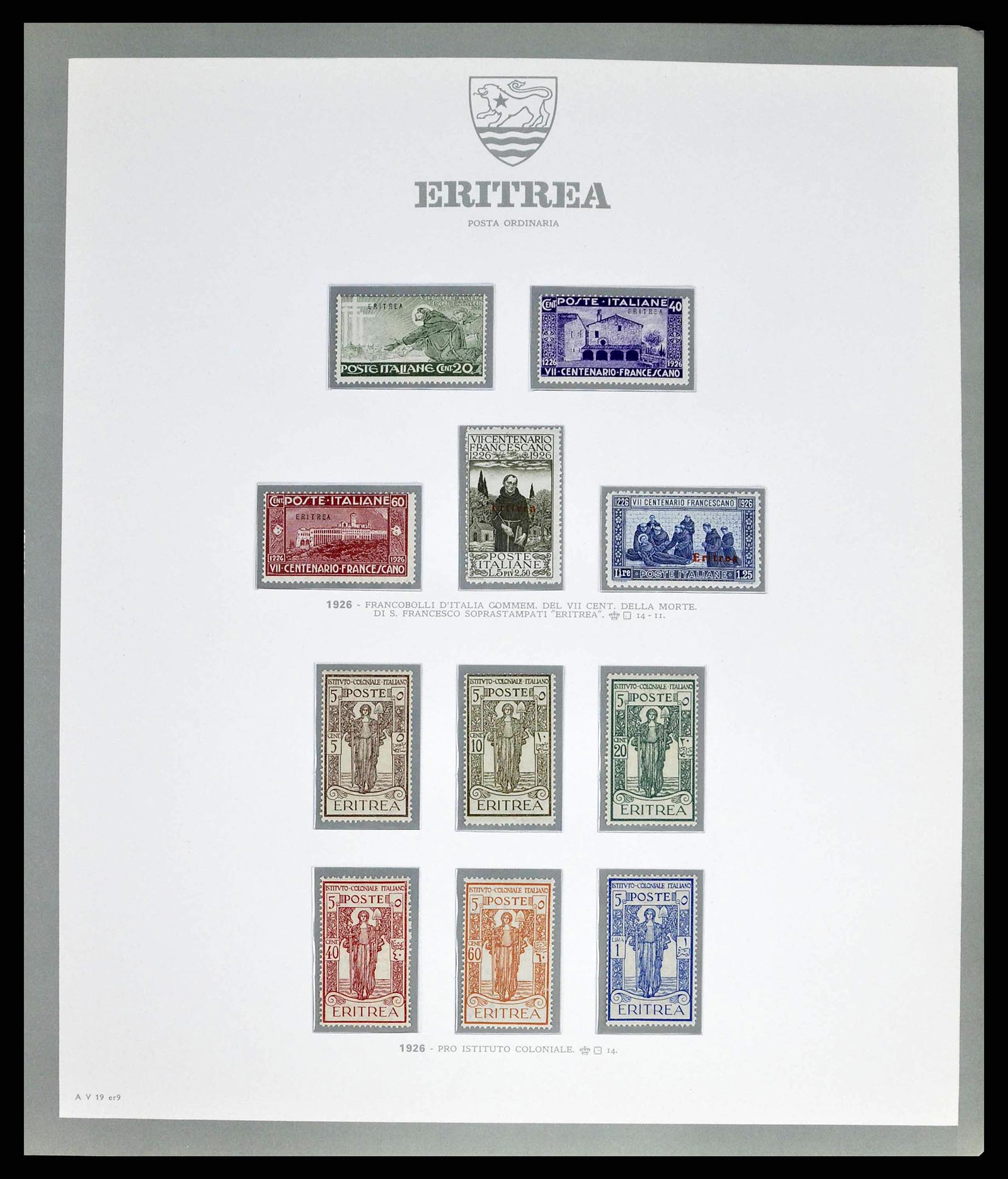 38925 0029 - Stamp collection 38925 Italian colonies supercollection 1903-1941.
