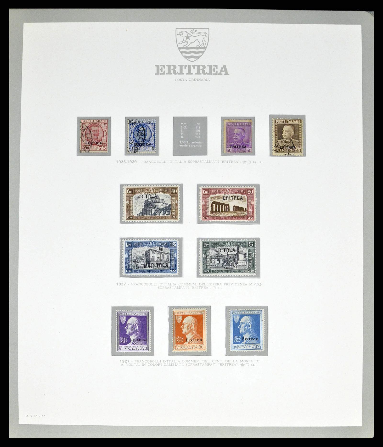 38925 0030 - Stamp collection 38925 Italian colonies supercollection 1903-1941.