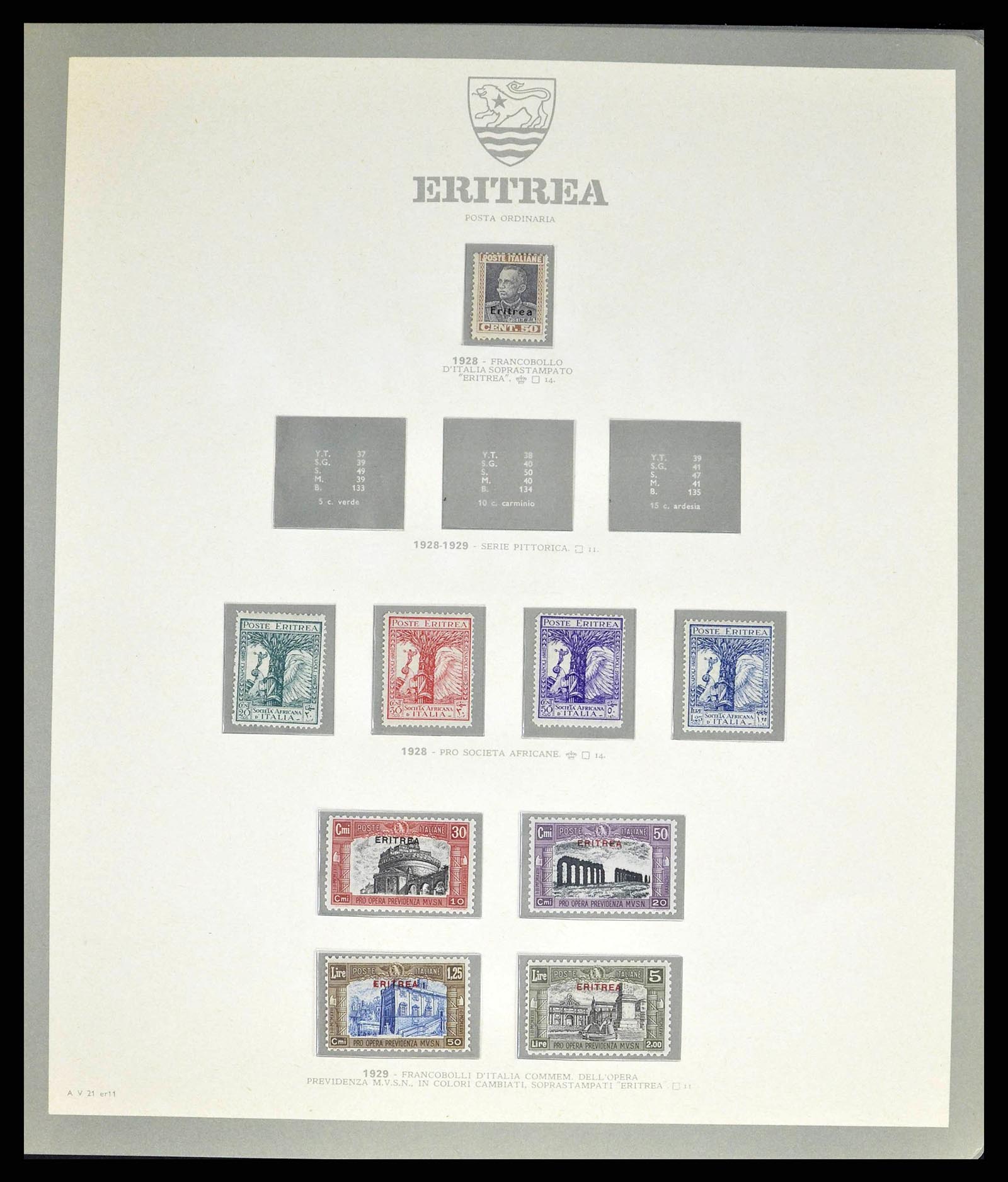38925 0031 - Stamp collection 38925 Italian colonies supercollection 1903-1941.