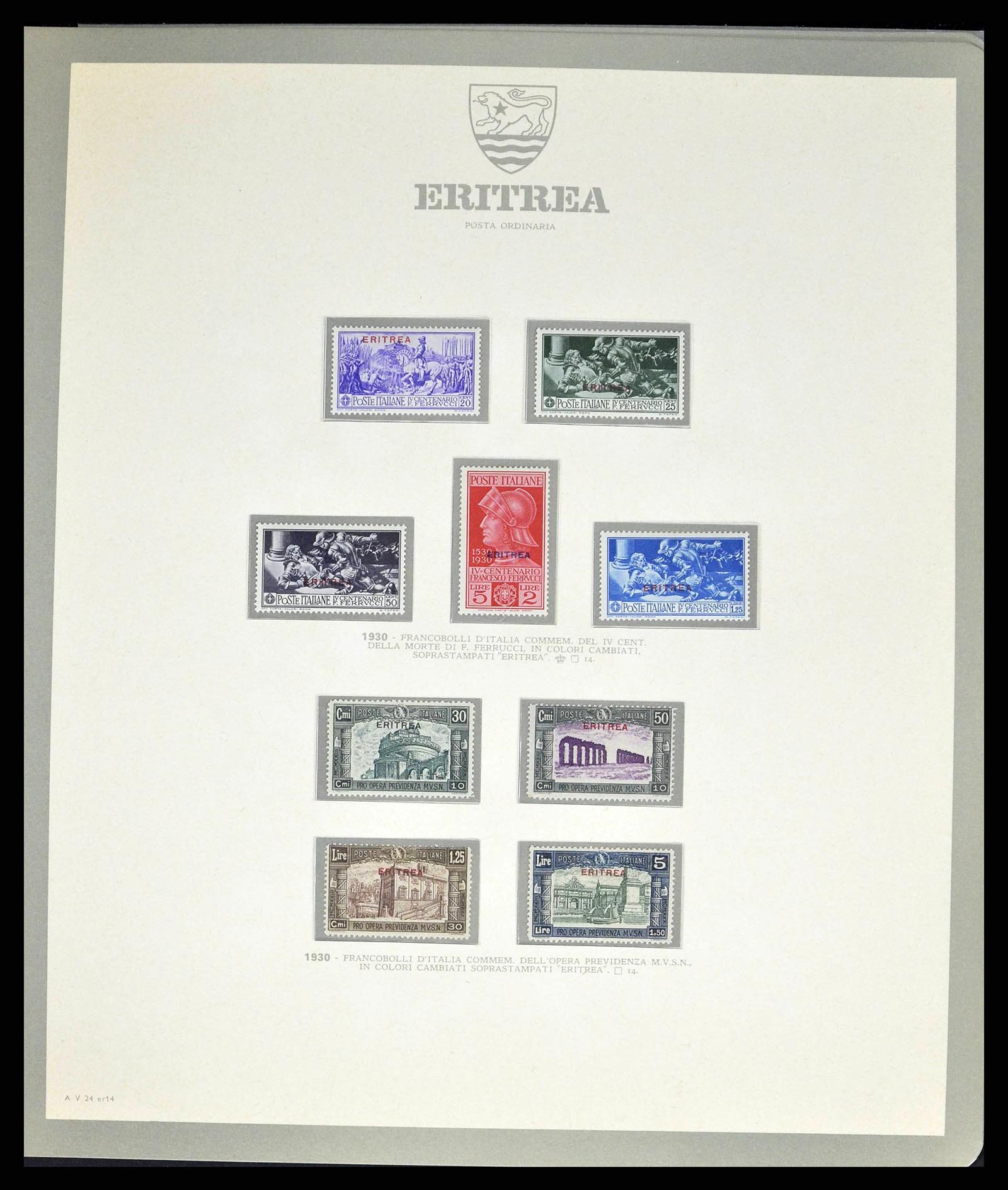 38925 0034 - Stamp collection 38925 Italian colonies supercollection 1903-1941.