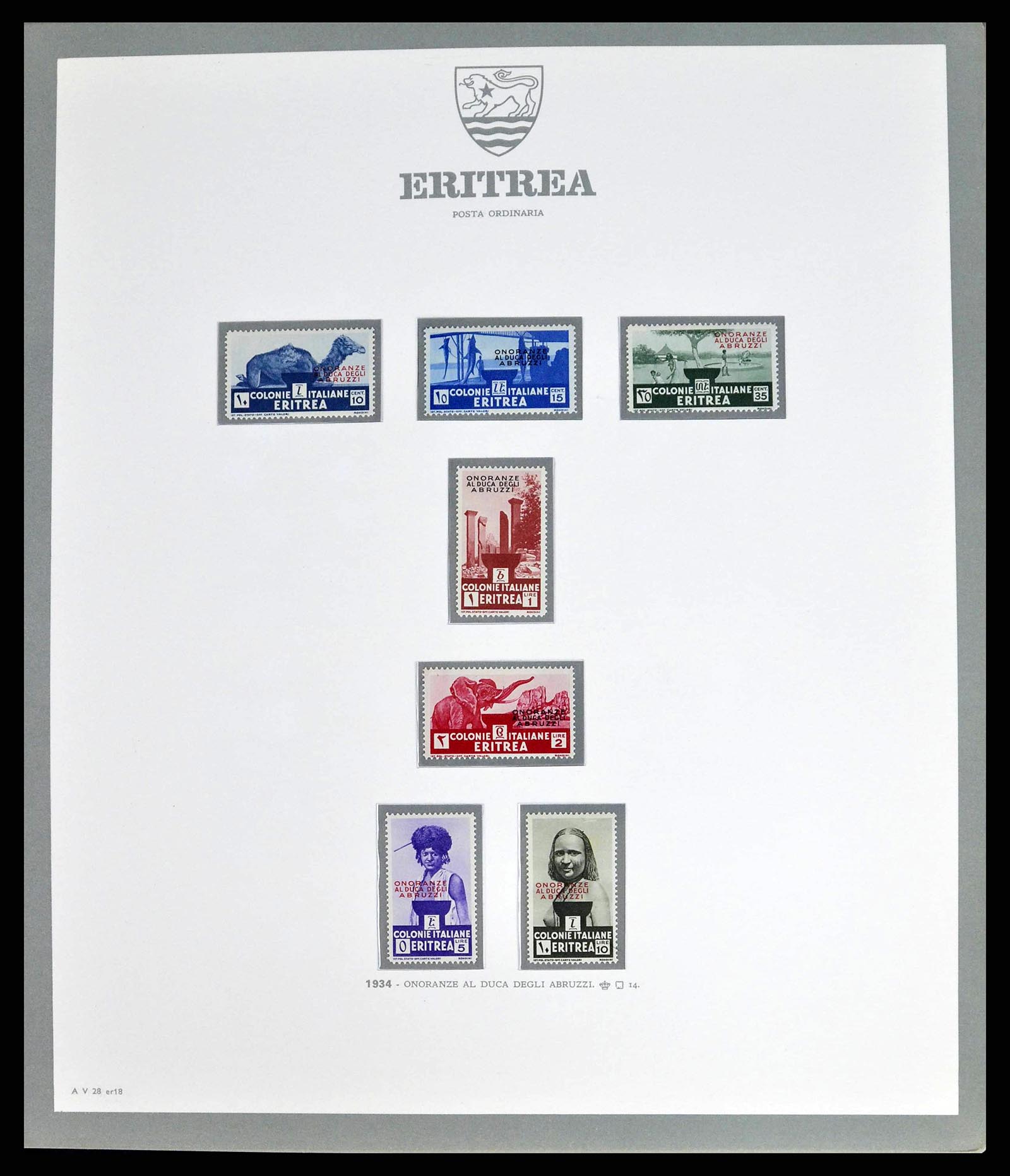 38925 0038 - Stamp collection 38925 Italian colonies supercollection 1903-1941.
