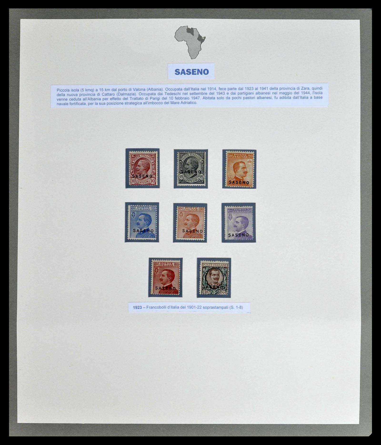 38925 0045 - Stamp collection 38925 Italian colonies supercollection 1903-1941.