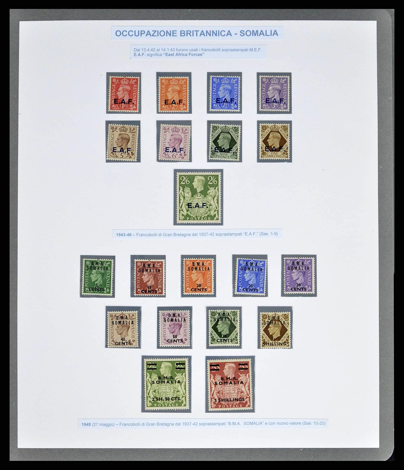 38925 0049 - Stamp collection 38925 Italian colonies supercollection 1903-1941.