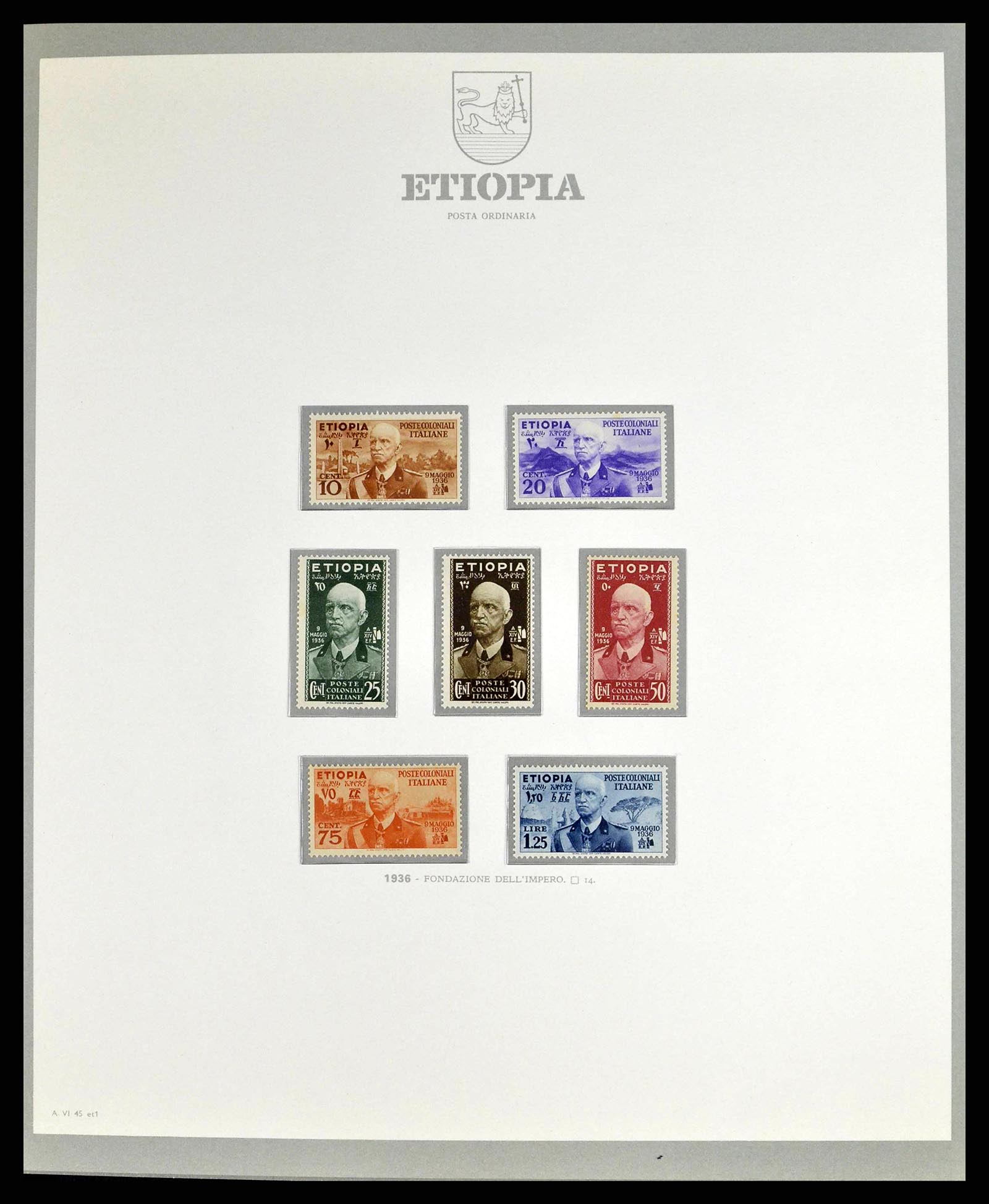 38925 0057 - Stamp collection 38925 Italian colonies supercollection 1903-1941.