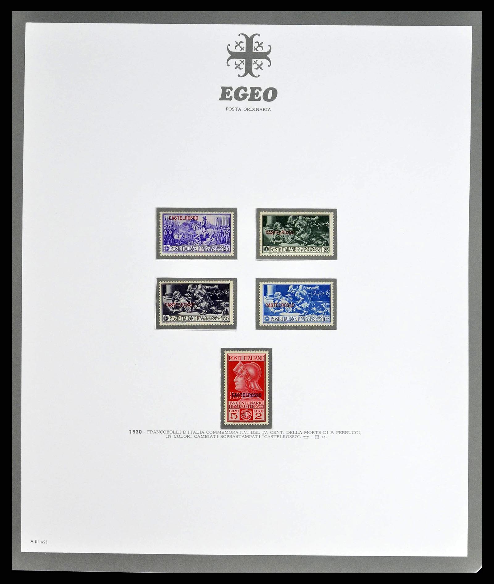 38925 0201 - Stamp collection 38925 Italian colonies supercollection 1903-1941.