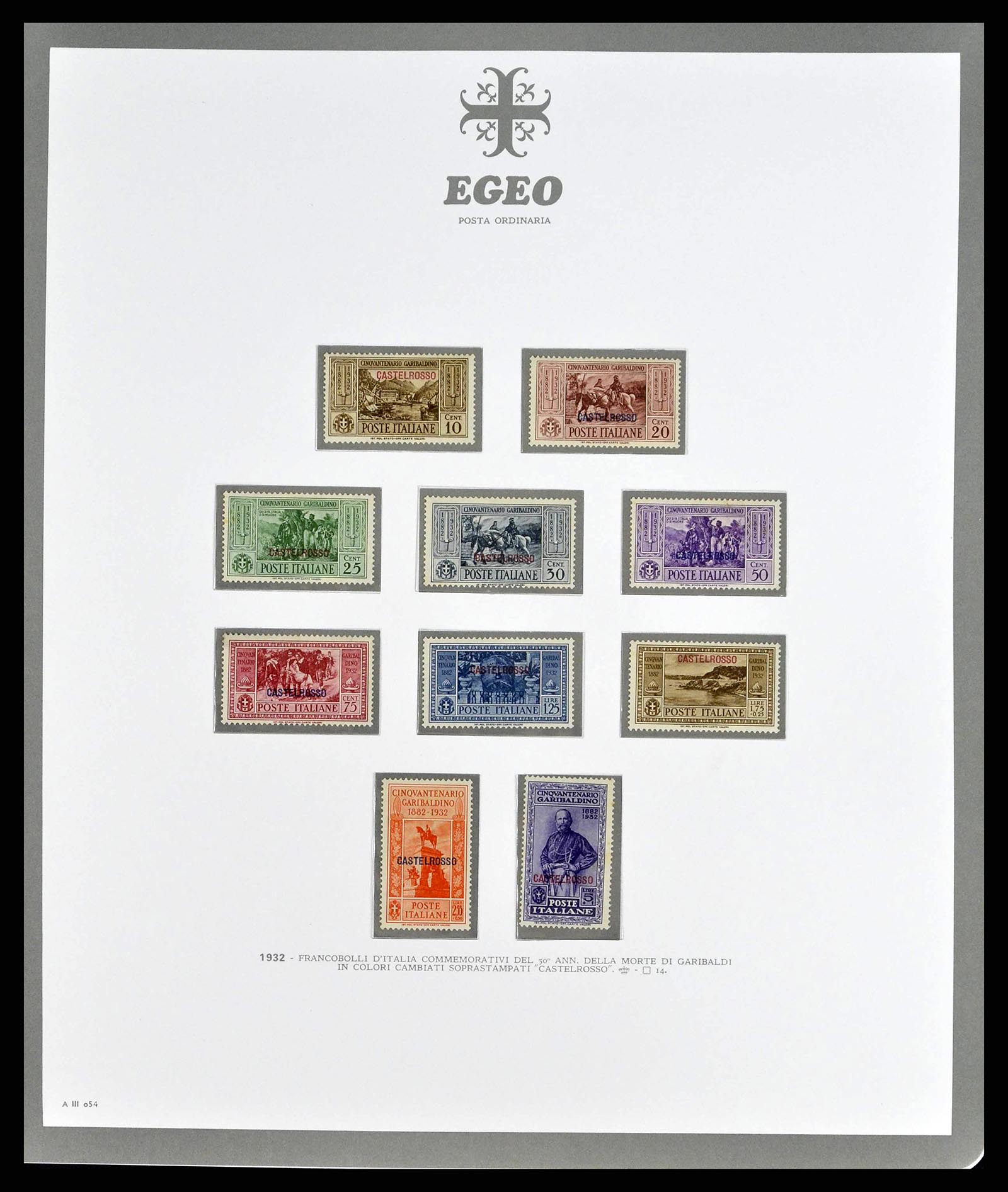 38925 0202 - Stamp collection 38925 Italian colonies supercollection 1903-1941.