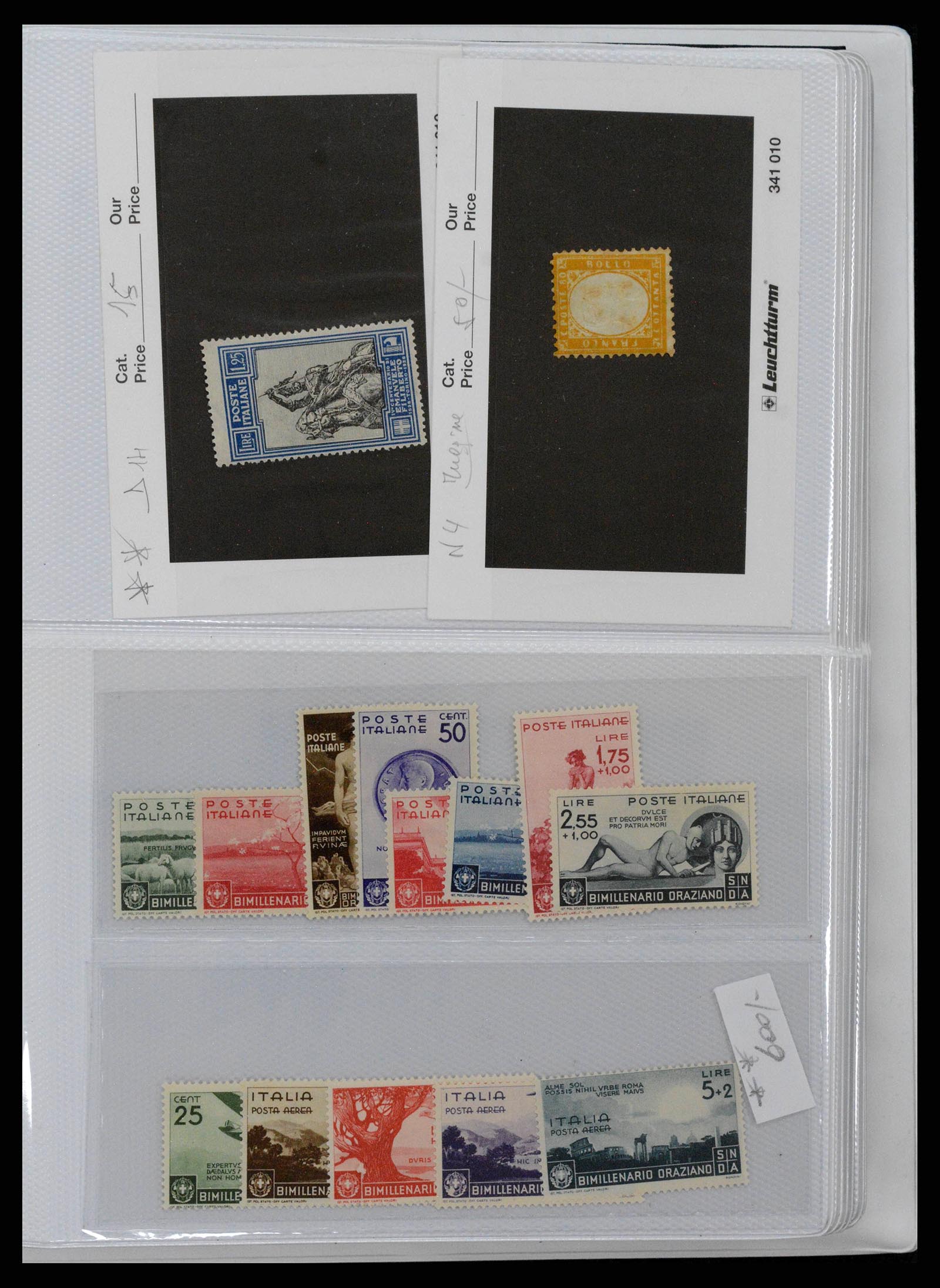 38933 0001 - Stamp collection 38933 Italy and territories 1861-1935.