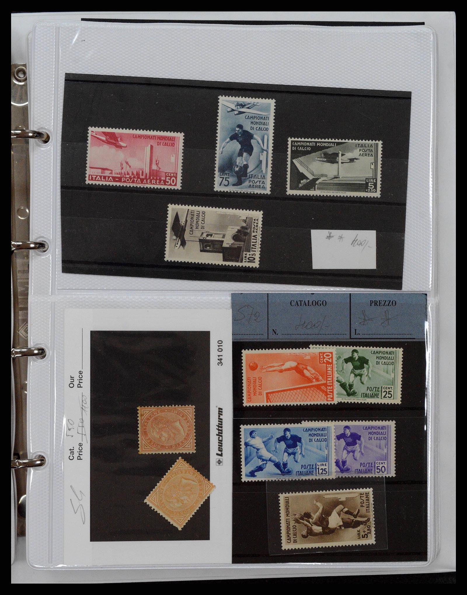 38933 0009 - Stamp collection 38933 Italy and territories 1861-1935.