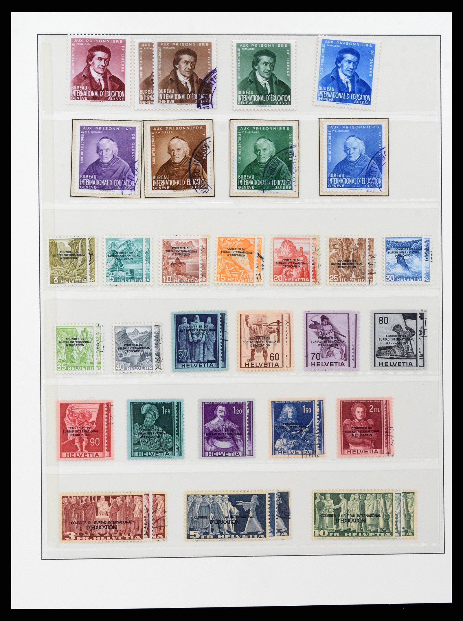 38937 0019 - Stamp collection 38937 Switzerland service 1918-2008.