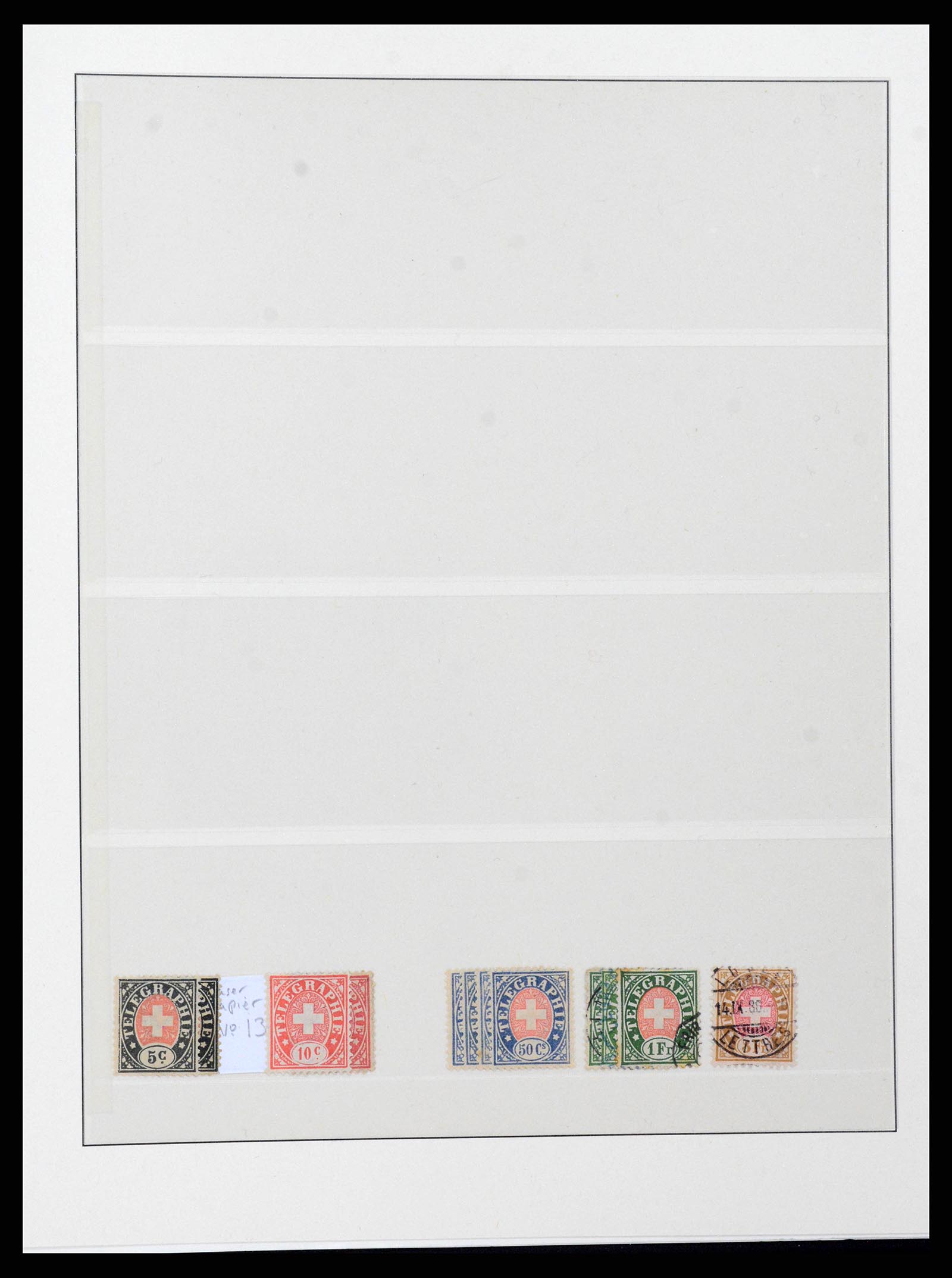 38937 0034 - Stamp collection 38937 Switzerland service 1918-2008.