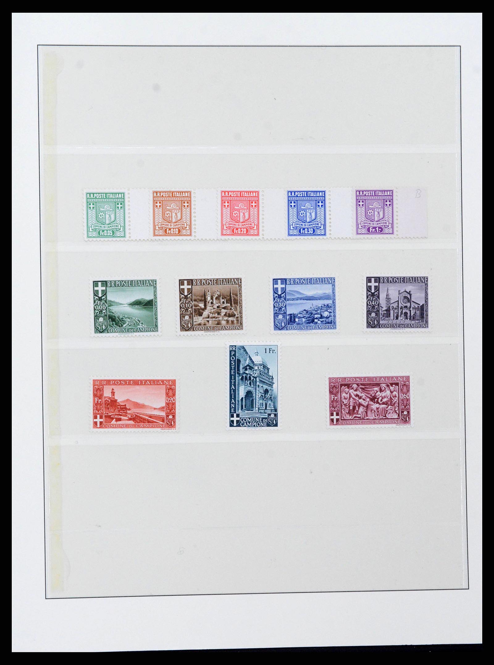 38937 0035 - Stamp collection 38937 Switzerland service 1918-2008.