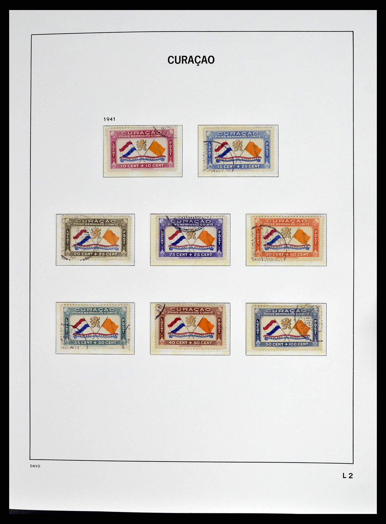 38940 0032 - Stamp collection 38940 Curaçao/Antilles 1873-1969.