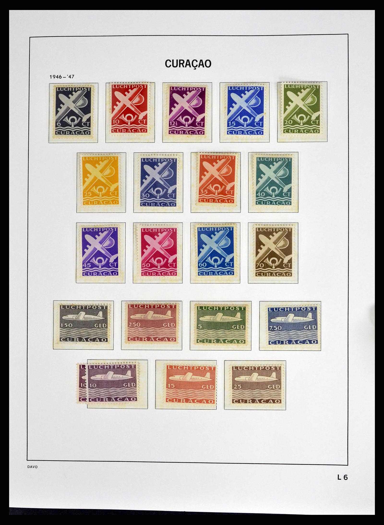 38940 0036 - Stamp collection 38940 Curaçao/Antilles 1873-1969.