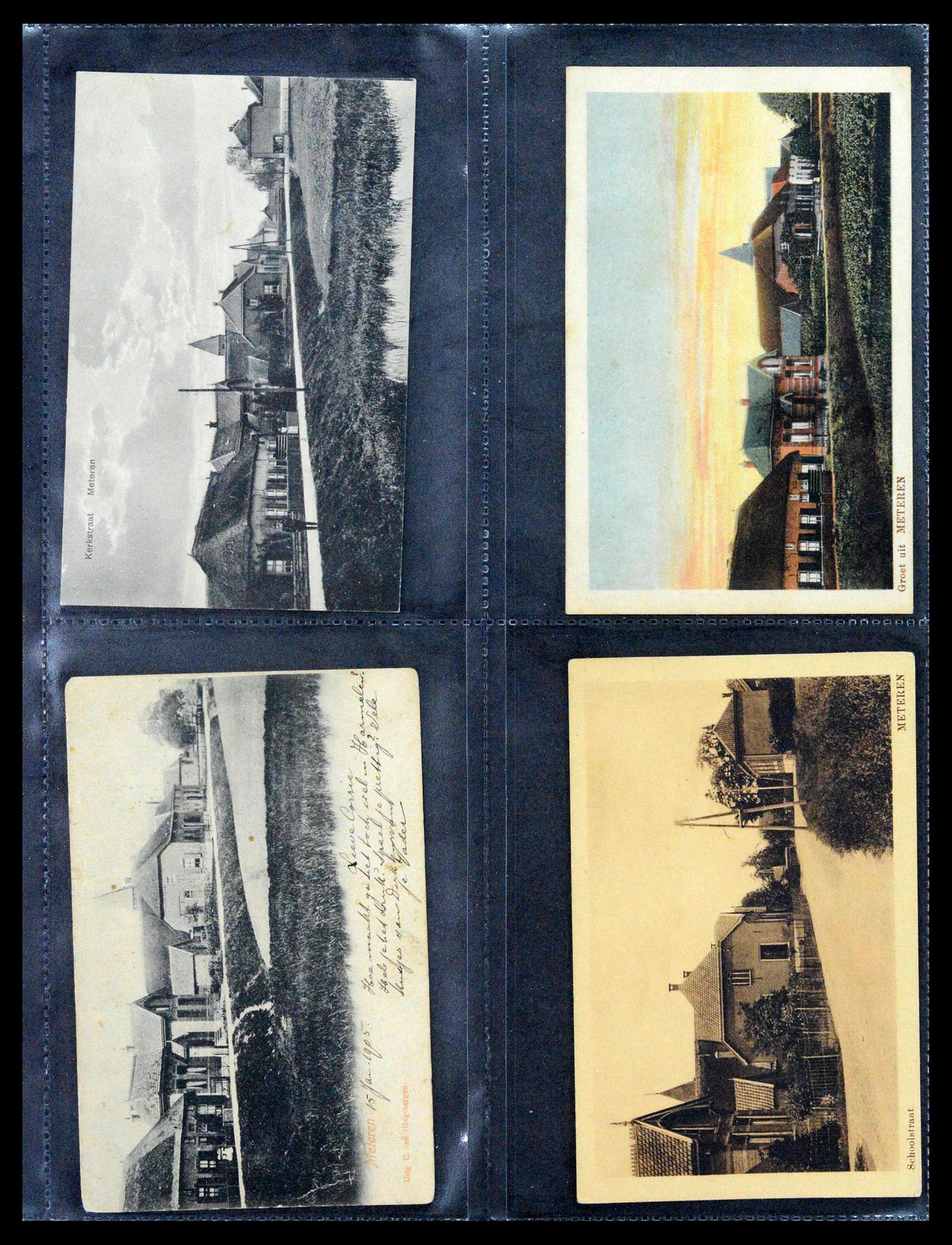 38946 0013 - Postzegelverzameling 38946 Nederland oude ansicthkaarten.