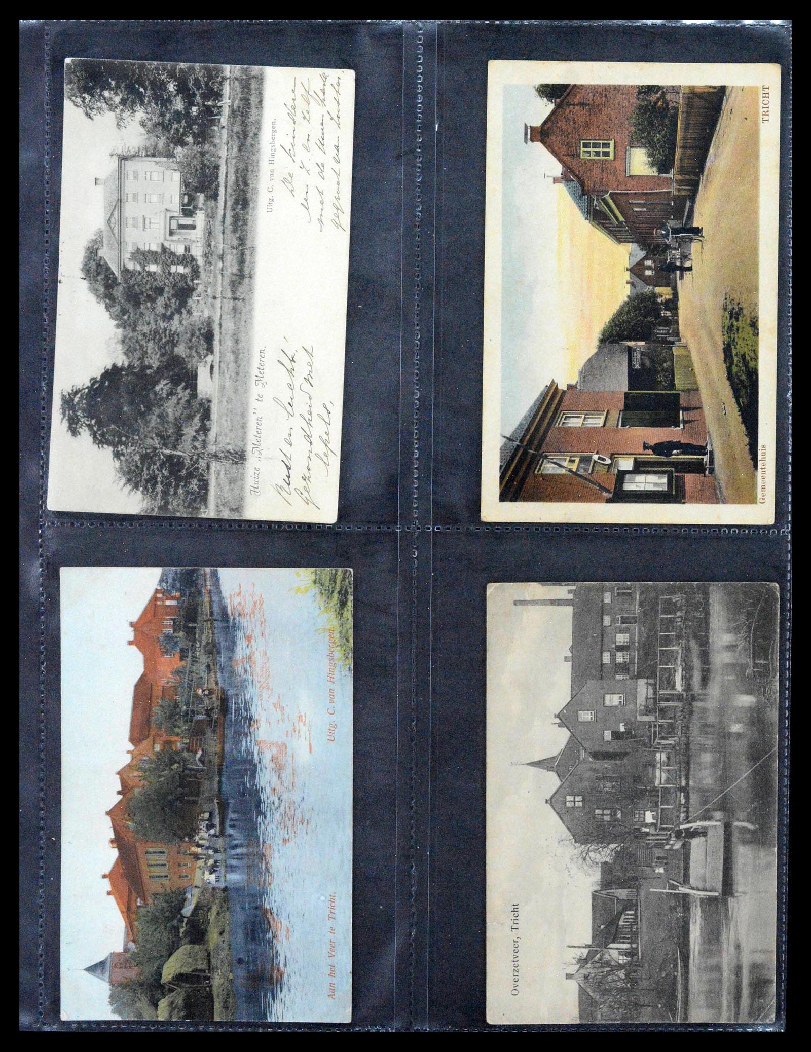 38946 0027 - Postzegelverzameling 38946 Nederland oude ansicthkaarten.