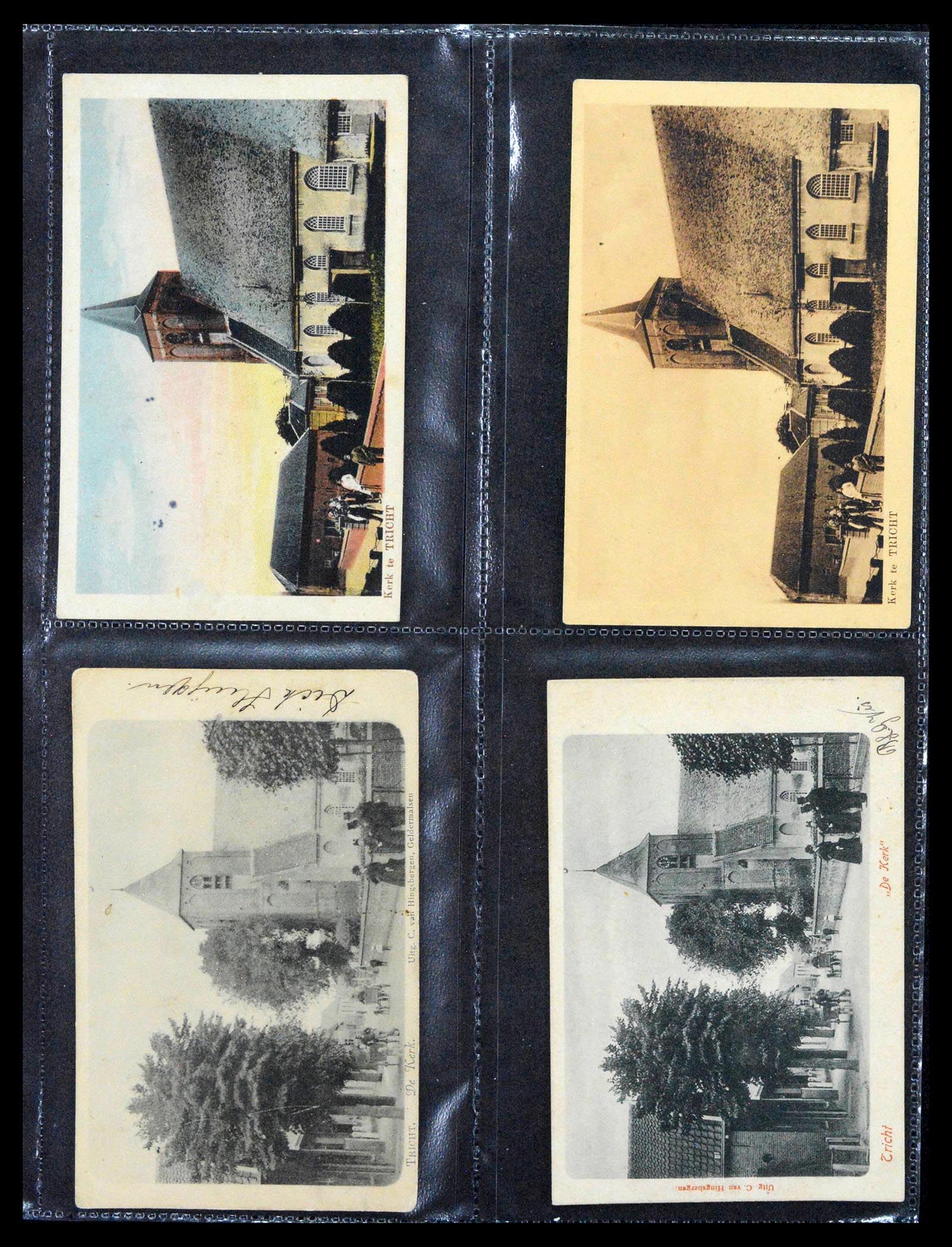 38946 0031 - Postzegelverzameling 38946 Nederland oude ansicthkaarten.