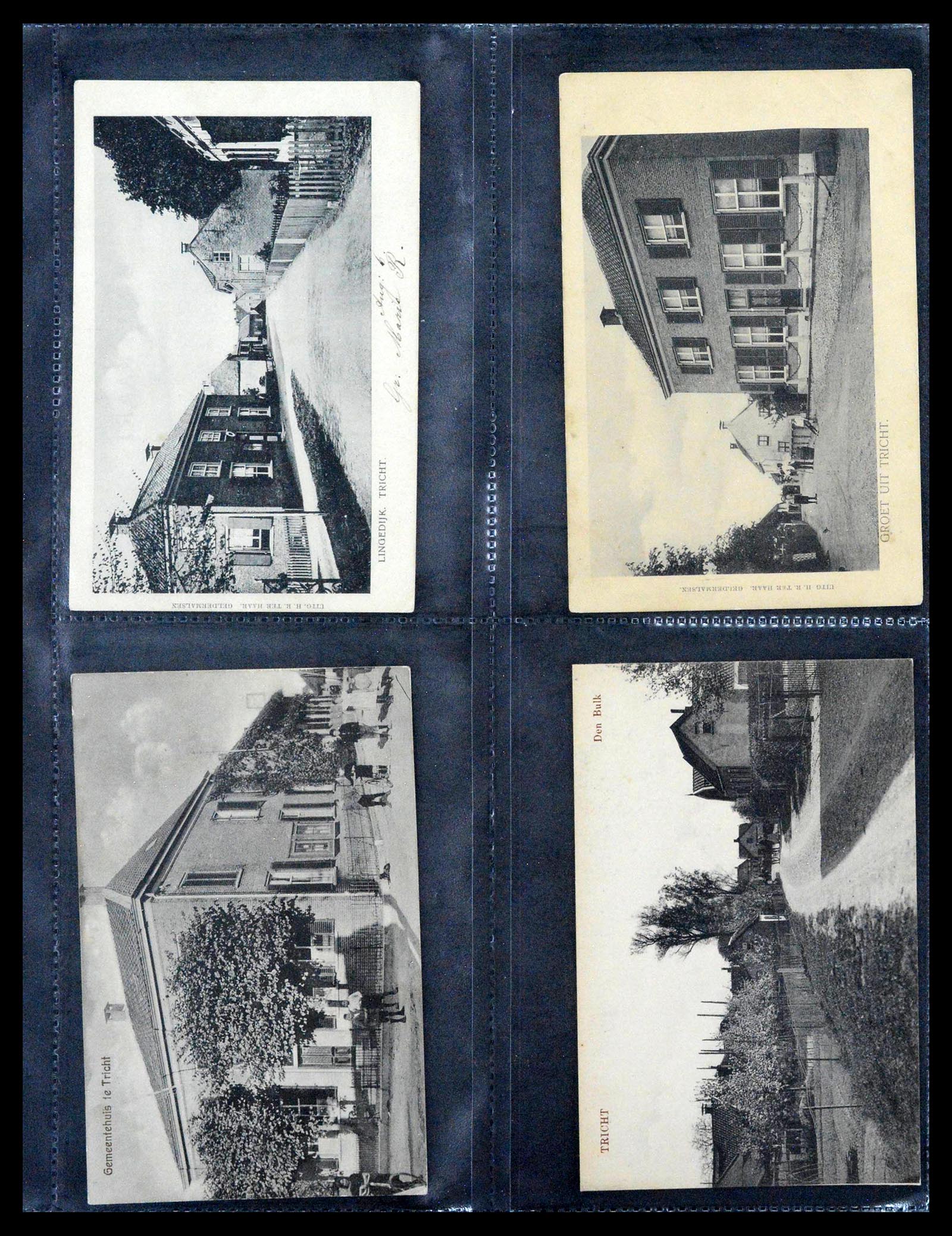 38946 0035 - Postzegelverzameling 38946 Nederland oude ansicthkaarten.