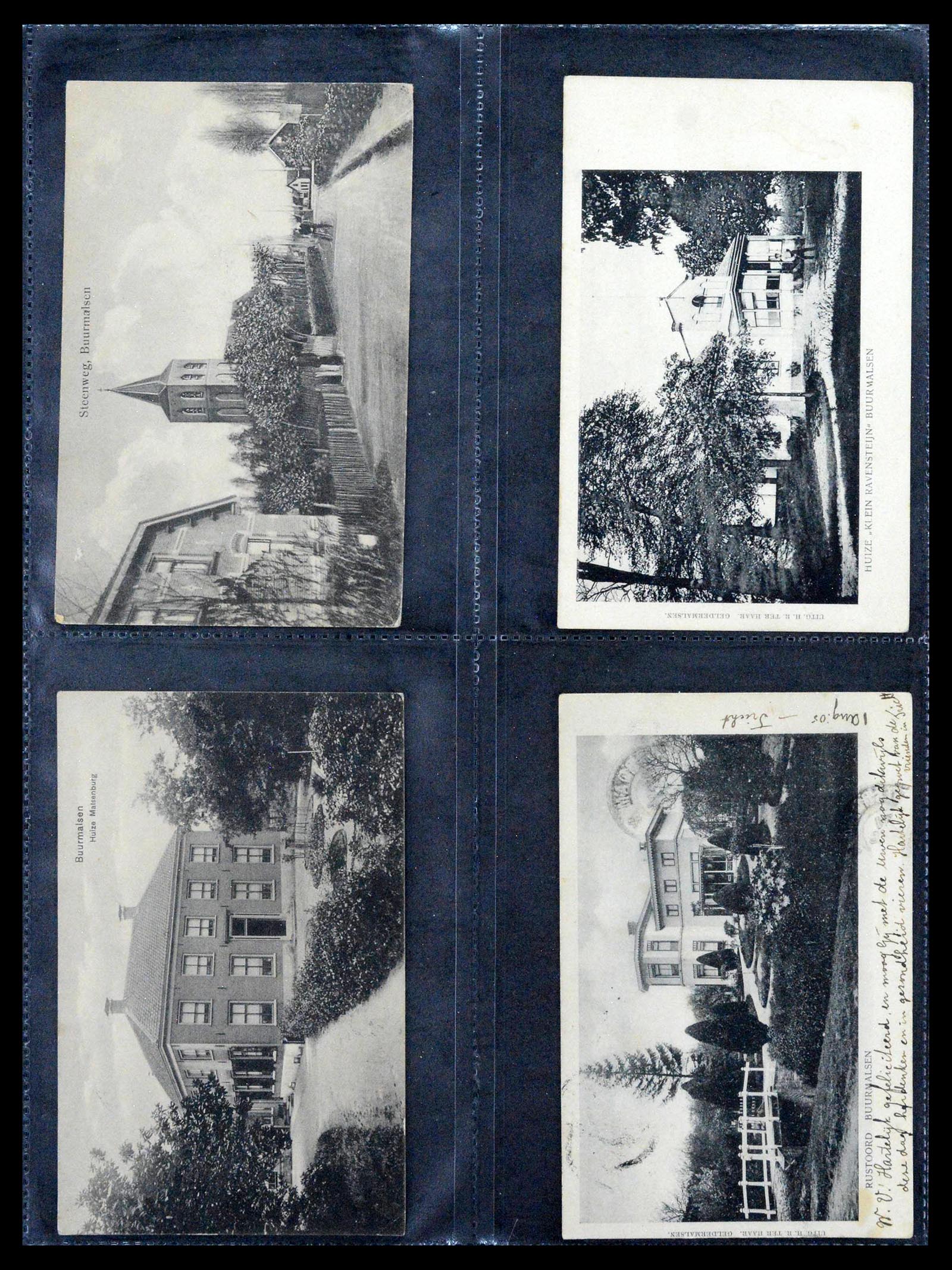 38946 0047 - Postzegelverzameling 38946 Nederland oude ansicthkaarten.