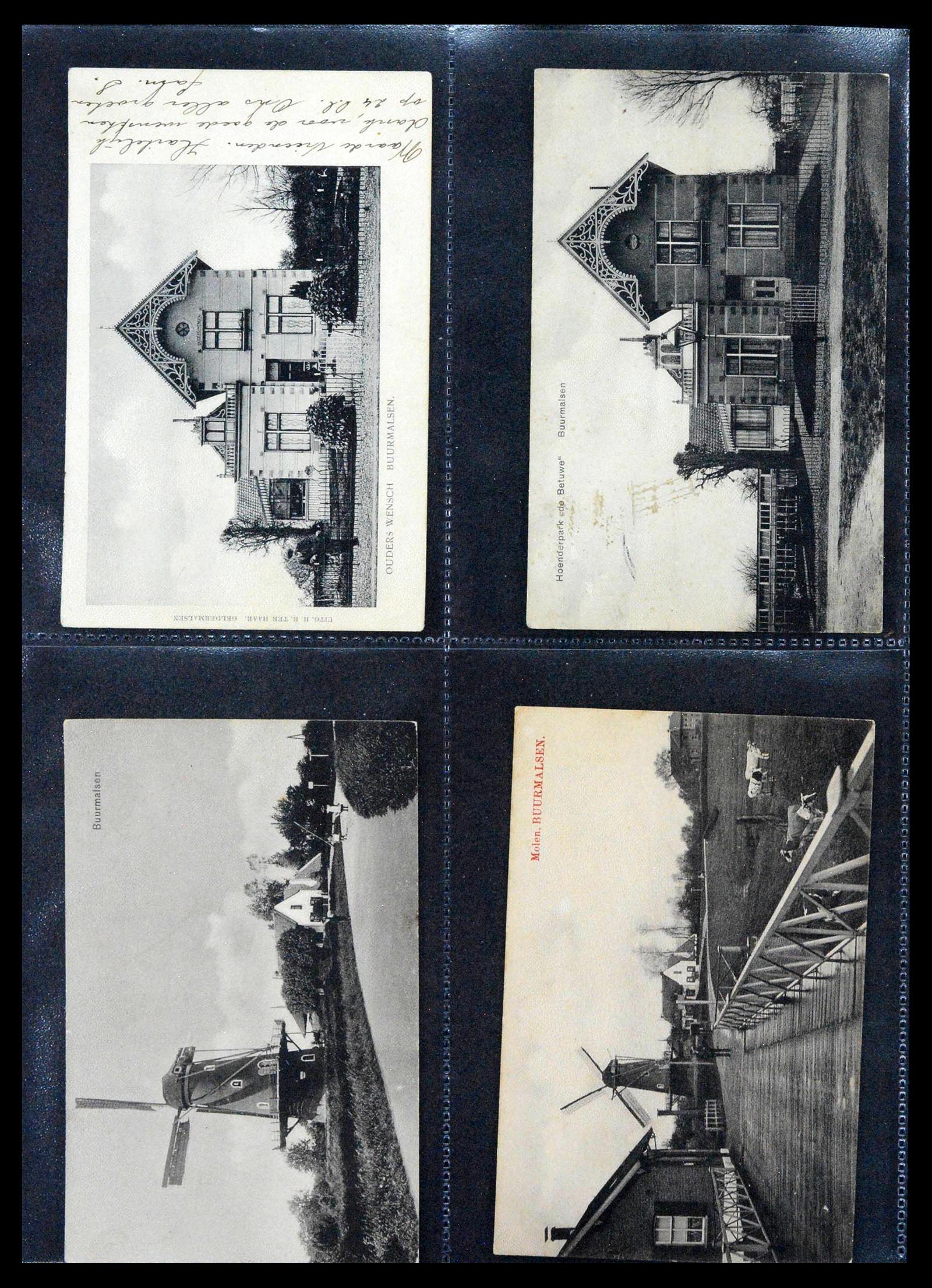 38946 0049 - Postzegelverzameling 38946 Nederland oude ansicthkaarten.