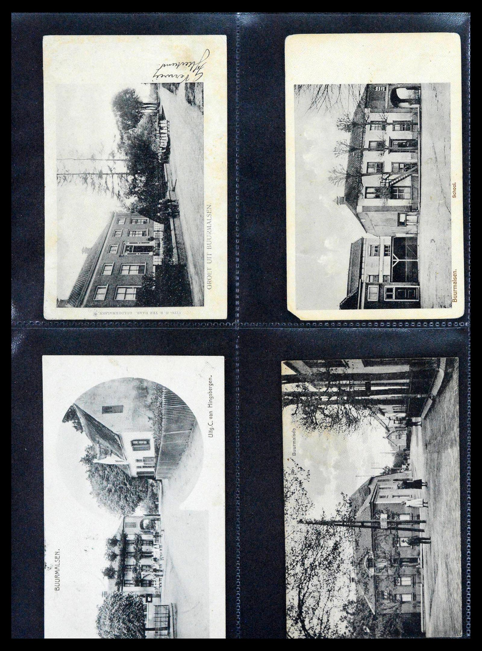 38946 0051 - Postzegelverzameling 38946 Nederland oude ansicthkaarten.
