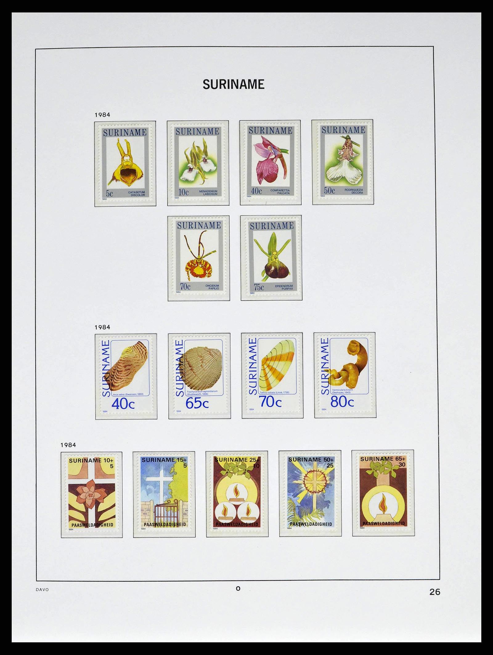 38947 0028 - Stamp collection 38947 Suriname 1975-2007.