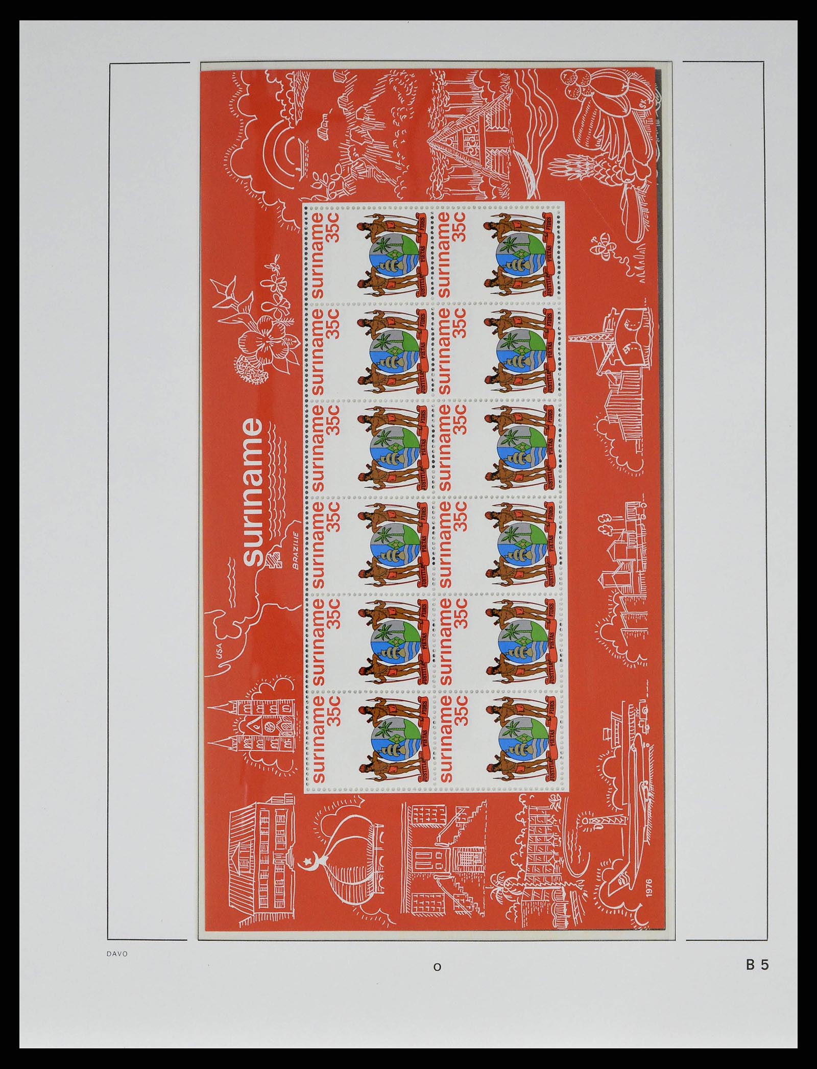 38947 0036 - Stamp collection 38947 Suriname 1975-2007.