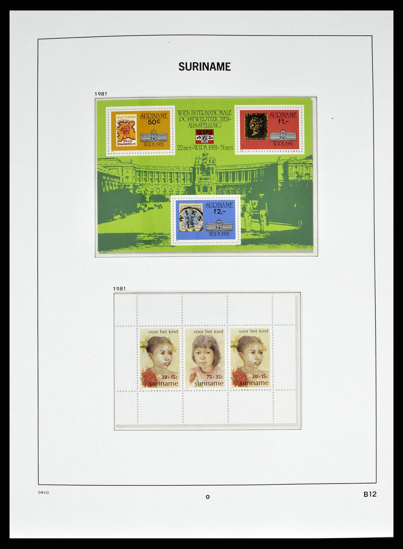 38947 0043 - Stamp collection 38947 Suriname 1975-2007.