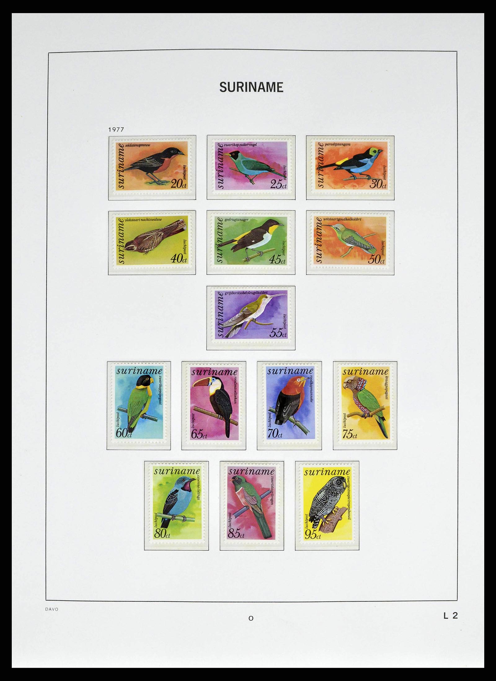 38947 0048 - Stamp collection 38947 Suriname 1975-2007.