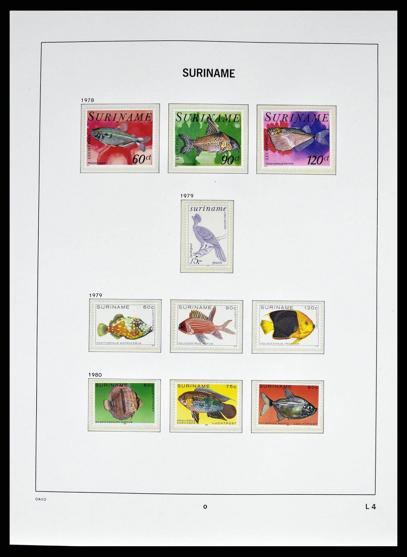 38947 0050 - Stamp collection 38947 Suriname 1975-2007.