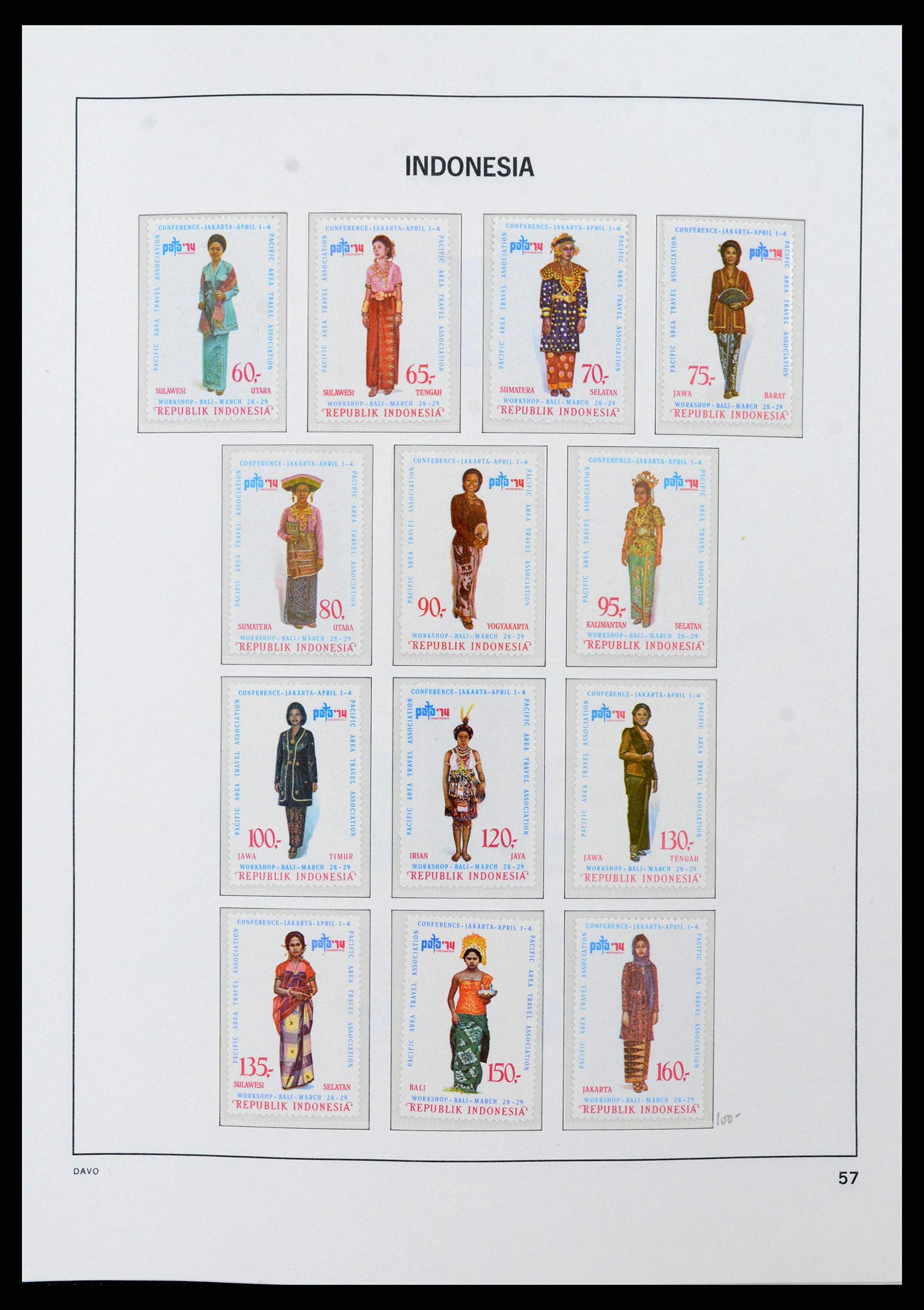 38949 0061 - Stamp collection 38949 Indonesia 1949-2007.